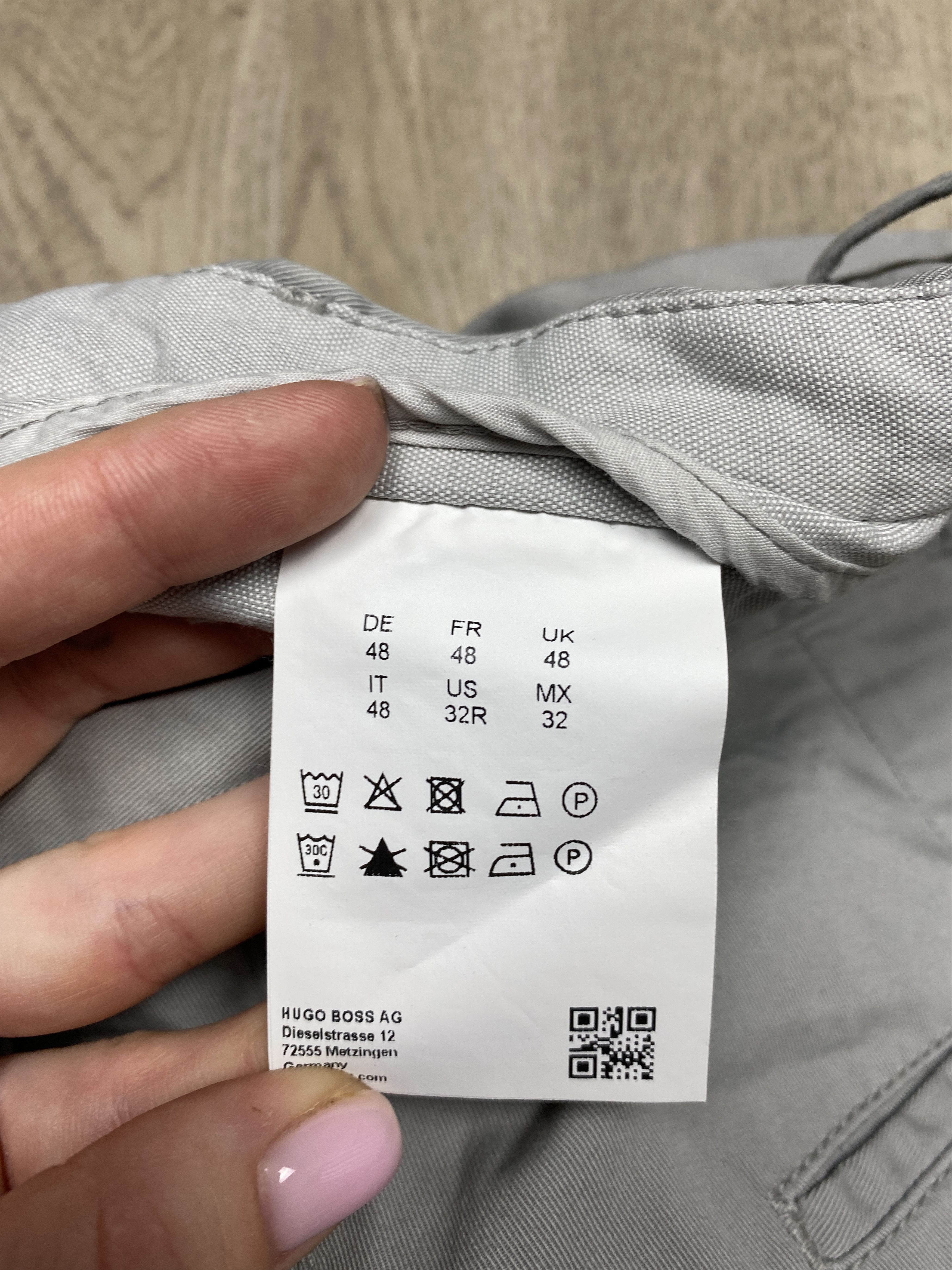 Hugo Boss × Vintage Hugo Boss Vintage Mens Chino Pants Size US 32 / EU 48 - 5 Thumbnail