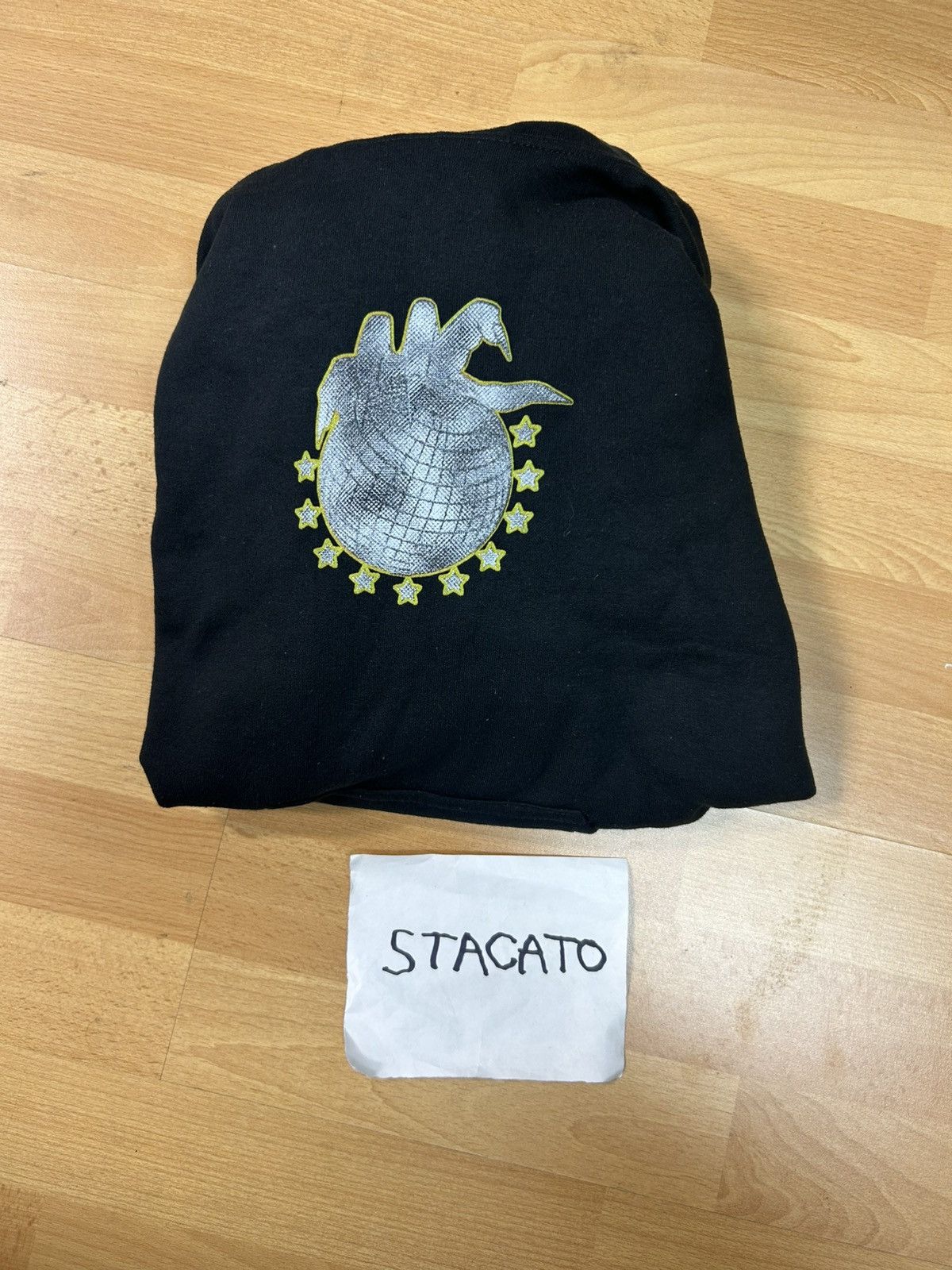 Rap Tees × Vintage $NOT Ethereal Tour Hoodie Black Medium Size US M / EU 48-50 / 2 - 5 Thumbnail