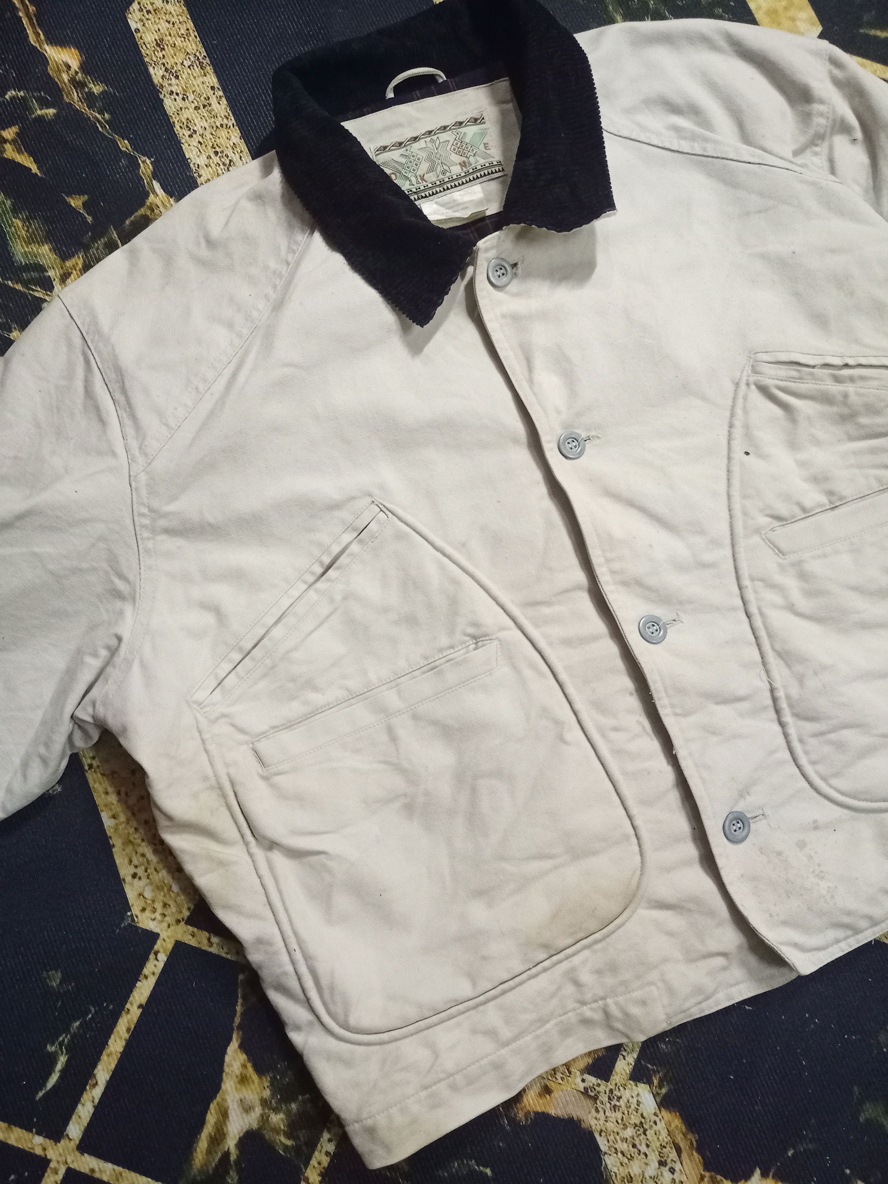 Vintage VINTAGE 🔥 DKNE CANVAS DETROIT WORKERS JACKET Size US M / EU 48-50 / 2 - 2 Thumbnail
