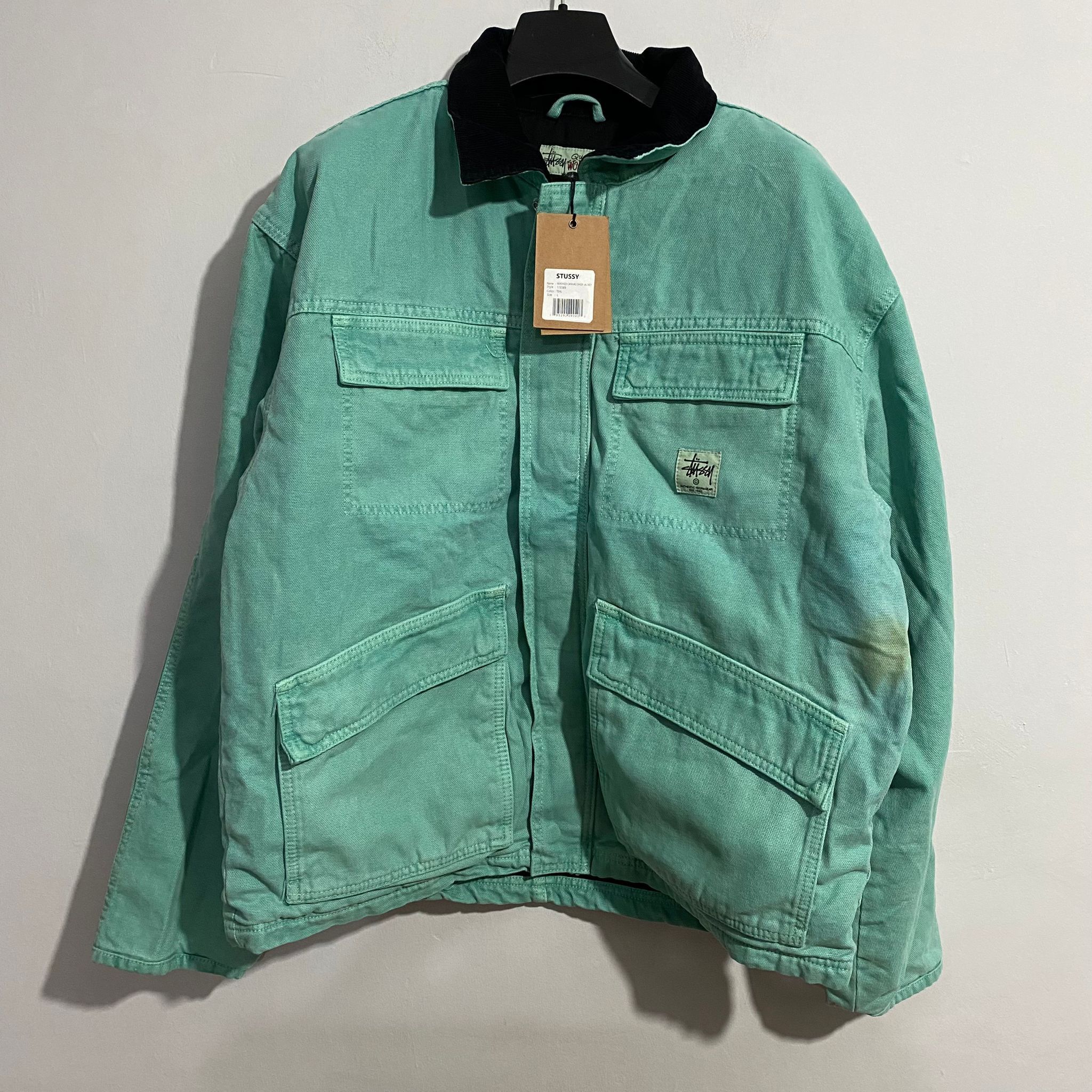 Stussy Stussy Alfonso Canvas Shop Jacket | Grailed