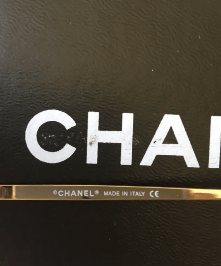 Chanel Chanel Sunglasses 4030 Rhinestone CC 4017 Rimless Vintage Size ONE SIZE - 5 Thumbnail