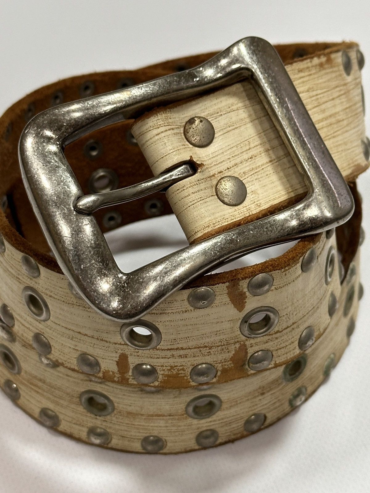 Other 00’s PPFM vintage Japan Multi-Holes Y2k Belt Size ONE SIZE - 2 Thumbnail
