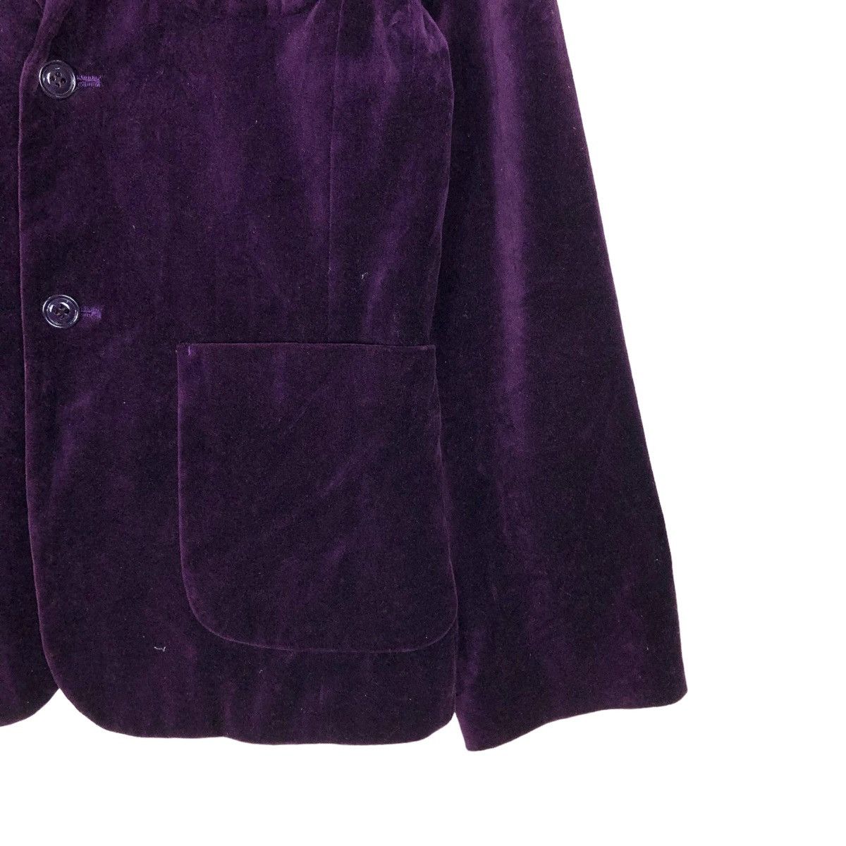Issey Miyake 🔥VELVET DOUBLE BREAST COATS JACKET IS SUNOA KUWAHARA JAPAN Size US M / EU 48-50 / 2 - 5 Thumbnail