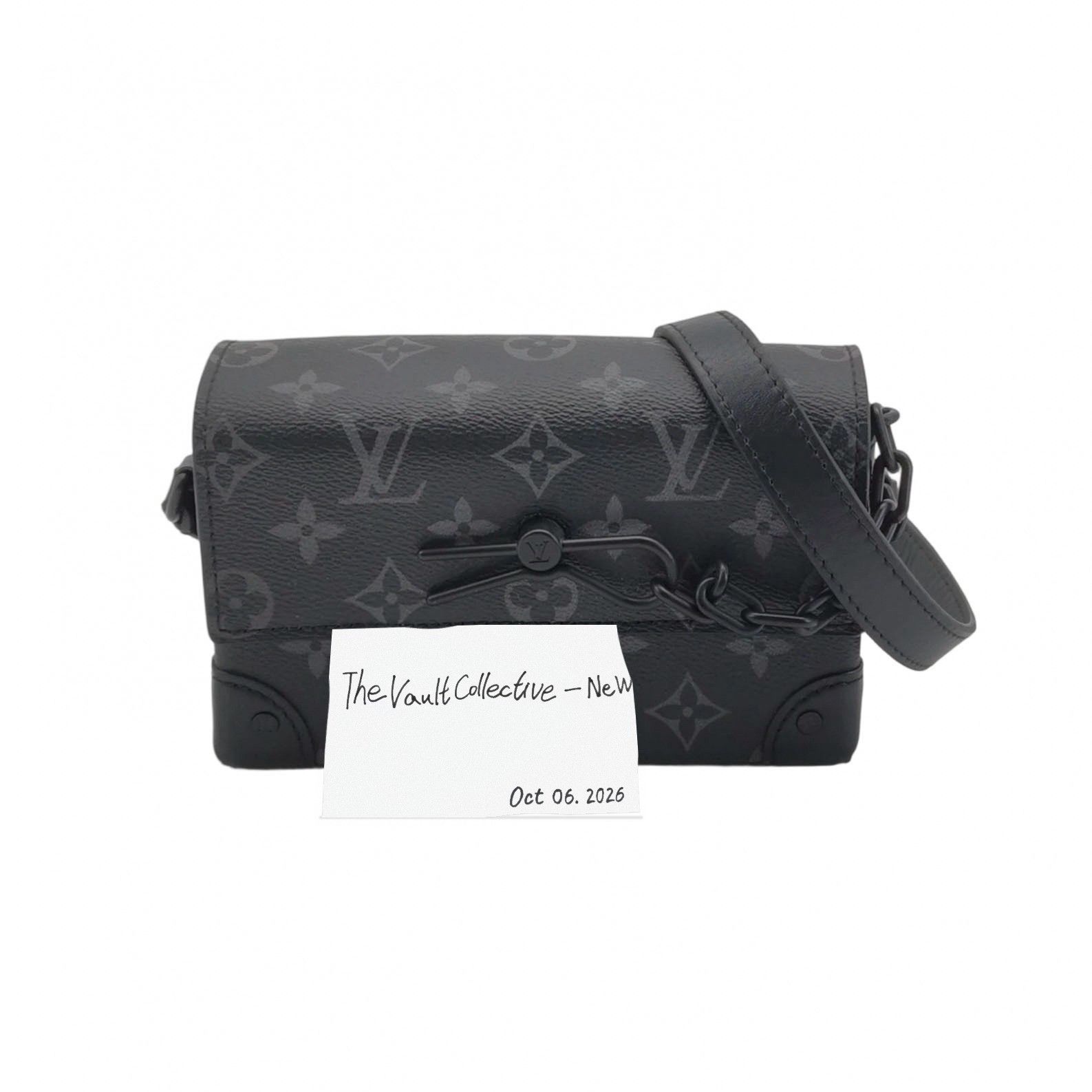 Louis Vuitton LOUIS VUITTON STEAMER mini black coated canvas monogram black samurai shoulder b Size ONE SIZE - 1 Thumbnail