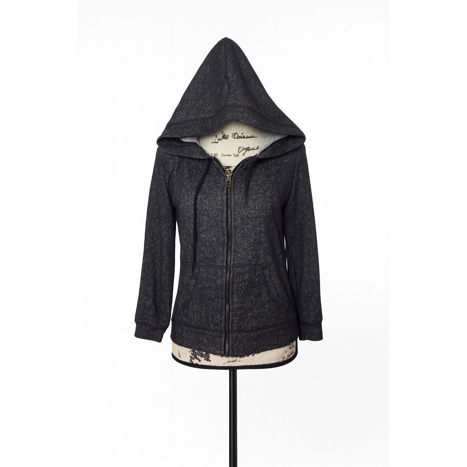 Other Vintage Cotton Gray Terry Full Zip Hoodie Sweatshirt Size S Size S / US 4 / IT 40 - 1 Thumbnail
