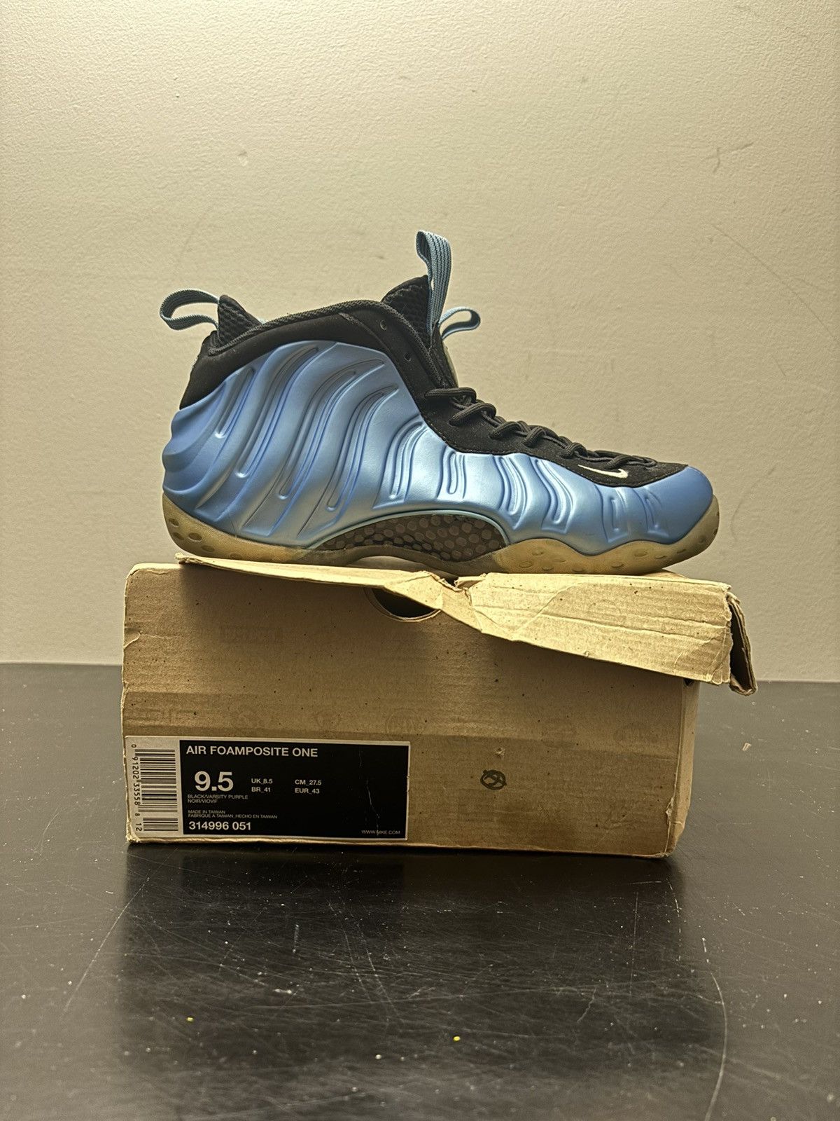Nike Nike Air Foamposite One University Blue Size US 9 / EU 42 - 9 Thumbnail