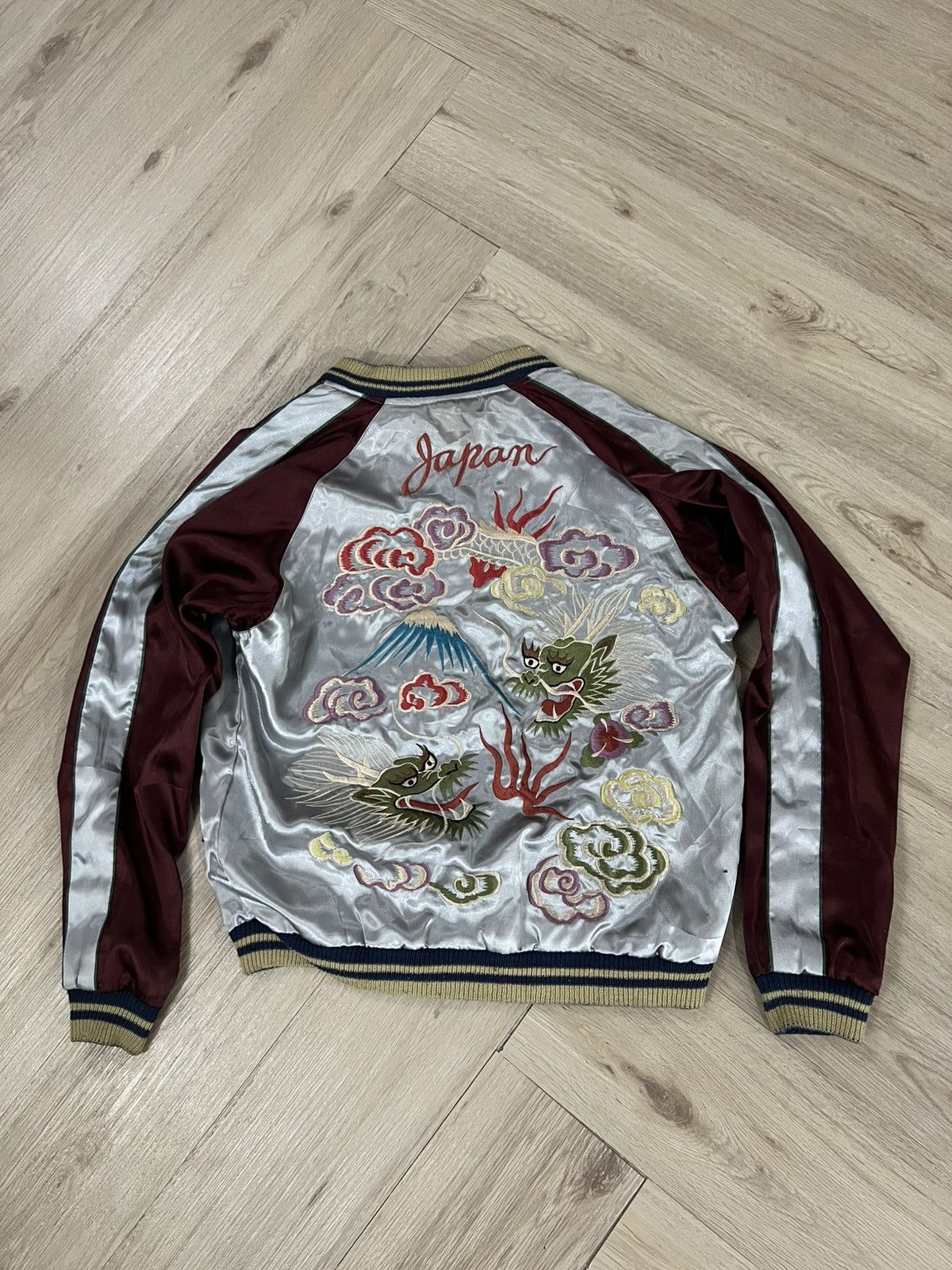 Tailor Toyo × Vintage Vintage Sukajan Tailor Toyo Reversible Jacket Size US S / EU 44-46 / 1 - 1 Thumbnail