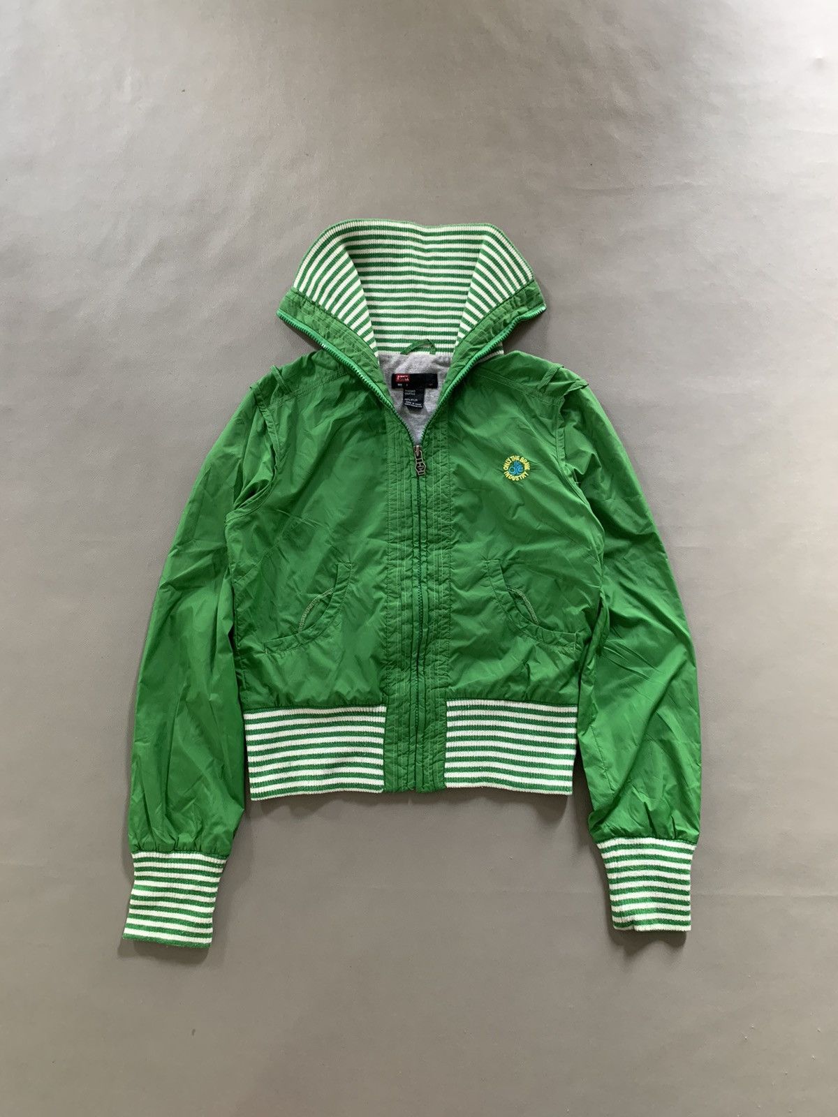 Diesel × Japanese Brand × Vintage Diesel High Neck Collar Jacket Size US S / EU 44-46 / 1 - 1 Thumbnail