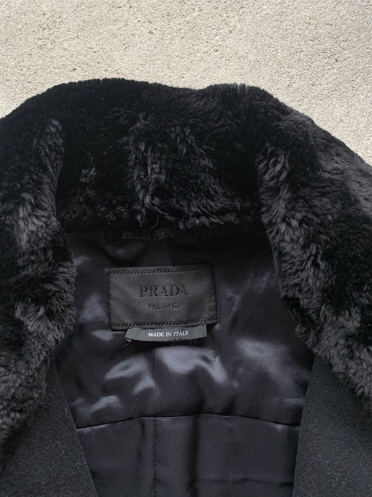 Designer × Prada Prada Nutria Fur and Wool Jacket Size US L / EU 52-54 / 3 - 6 Thumbnail
