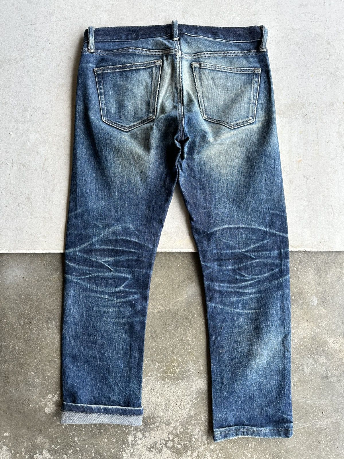 Kaihara Denim REDLINE ✨ Vintage UNIQLO JAPAN Jeans Kaihara Denim Pants Size US 32 / EU 48 - 16 Thumbnail