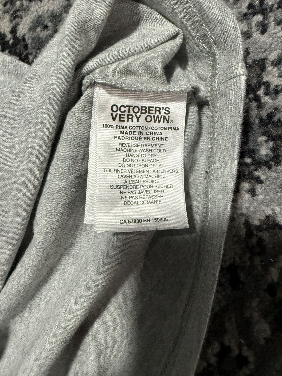 October's Very Own OVO Cheesecake T-Shirt Size US L / EU 52-54 / 3 - 6 Thumbnail