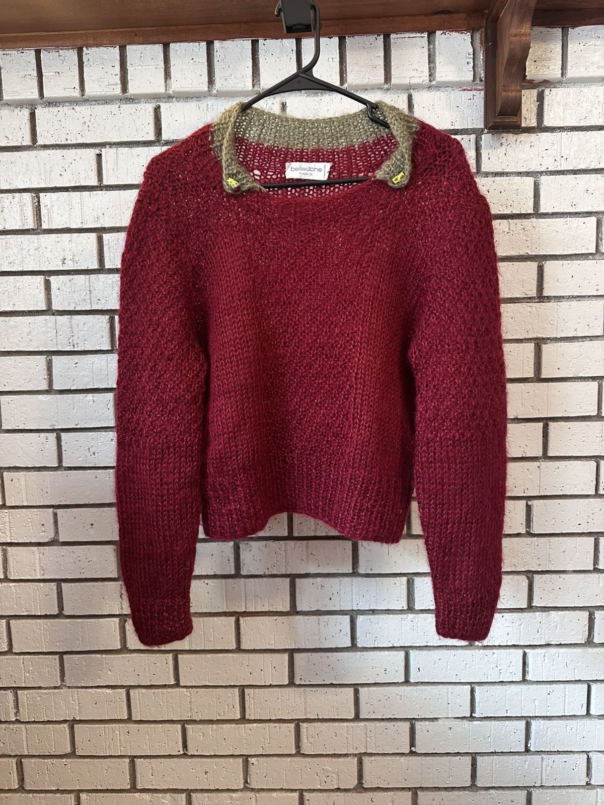 Other Belladonne Paris Red Knitted Sweater Size S / US 4 / IT 40 - 1 Thumbnail