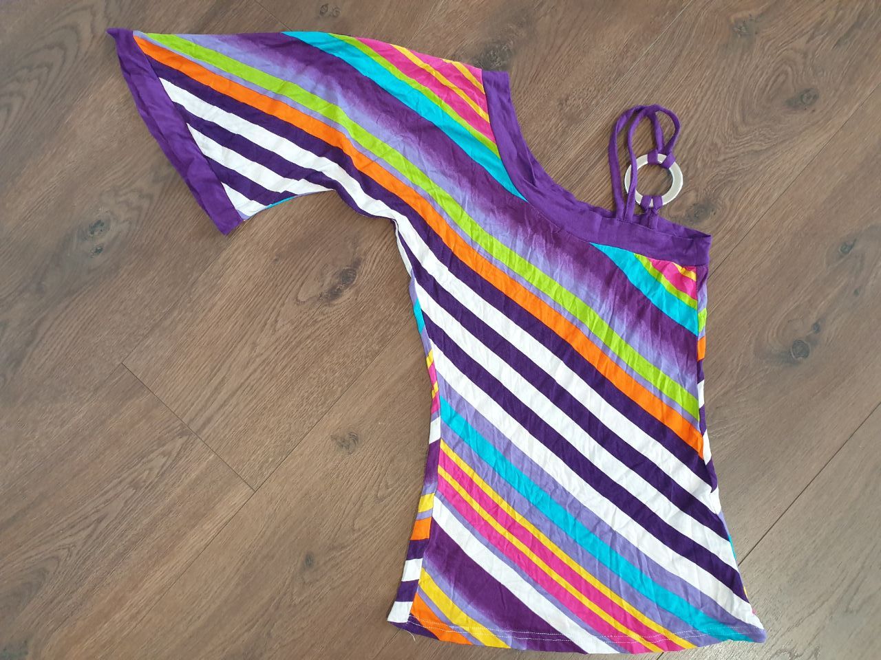 Other one shoulder top sz s/m viscose composition new Size S / US 4 / IT 40 - 9 Thumbnail