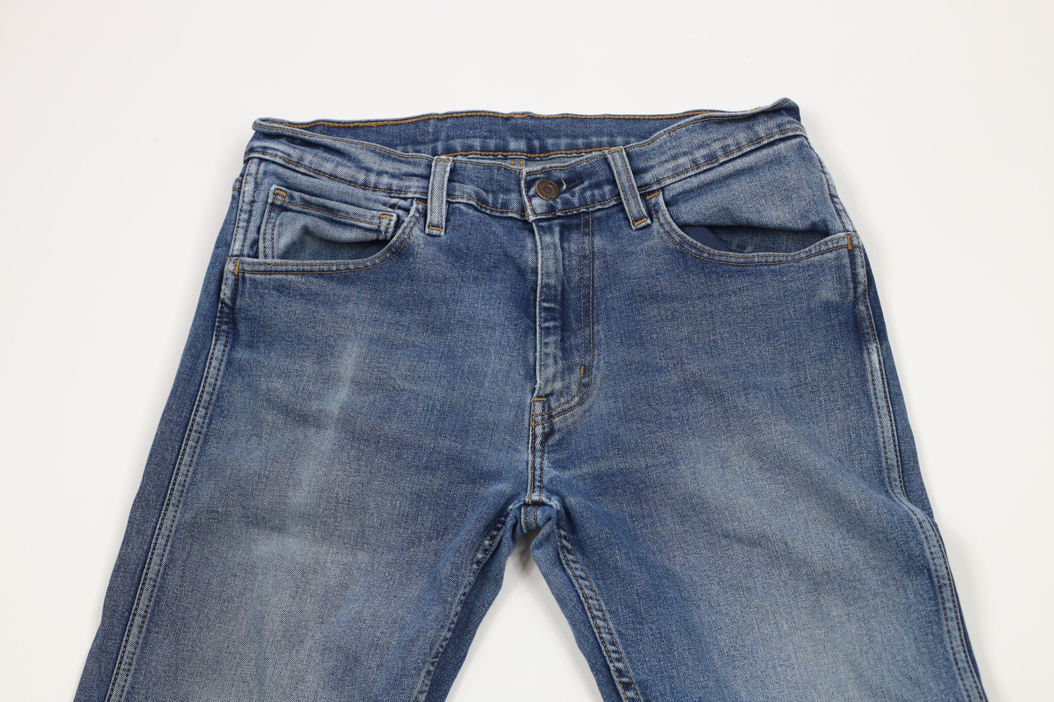 Levi's × Vintage Vintage Y2K Levis Workwear Fit Stretch Denim Jeans Blue Size US 30 / EU 46 - 2 Thumbnail