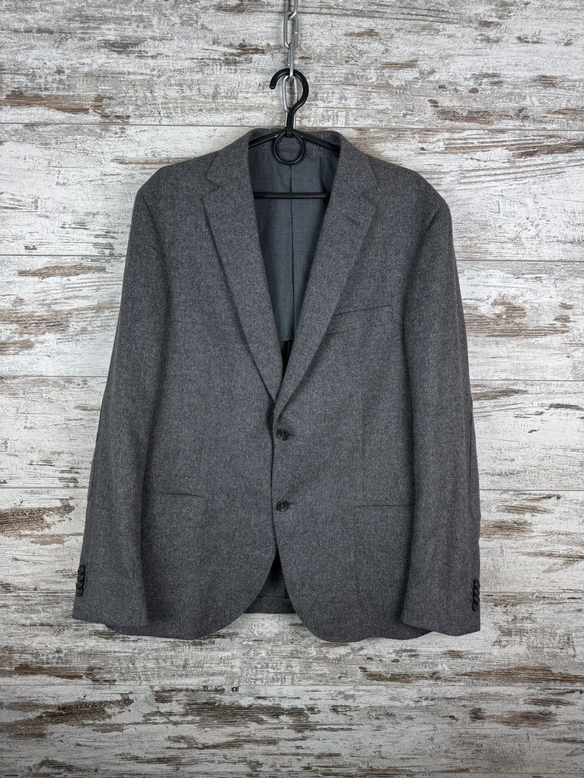 Ermenegildo Zegna × Z Zegna Mens Vintage Z Zegna blazer gray jacket luxury Ermenegildo Size US M / EU 48-50 / 2 - 2 Thumbnail