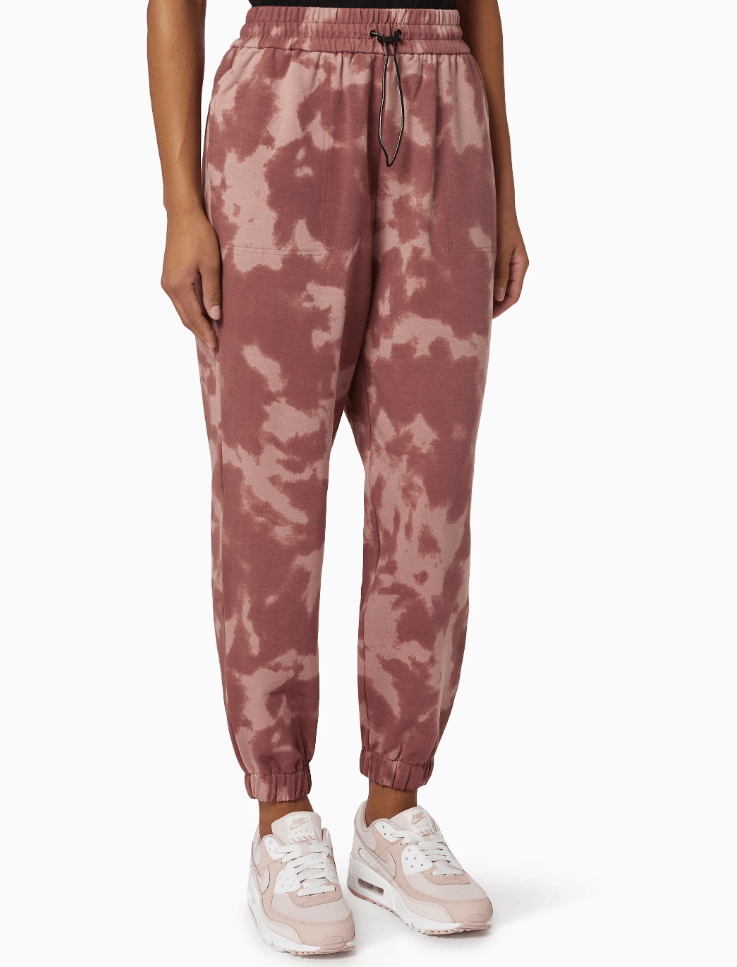 Other Varley Nevada Tie Dye Sweatpants Jogger Deep Rose ( XS ) Size 26" / US 2 / IT 38 - 1 Thumbnail