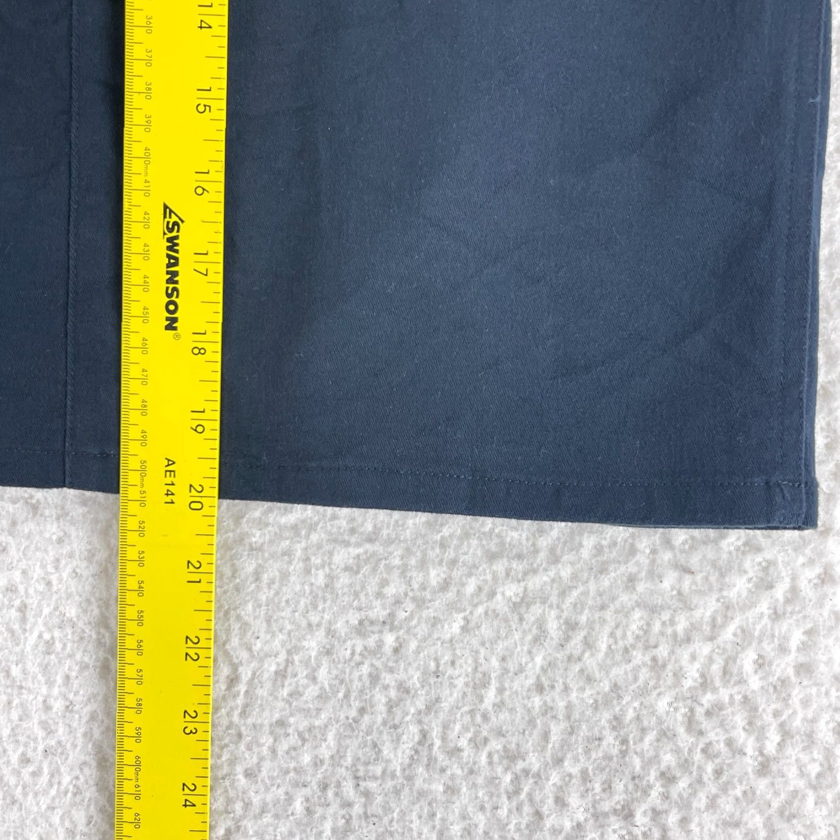 Ralph Lauren Lauren Ralph Lauren Black A-Line Knee Length Skirt Womens Size 4 Cotton Spandex Size 27" / US 4 / IT 40 - 7 Thumbnail