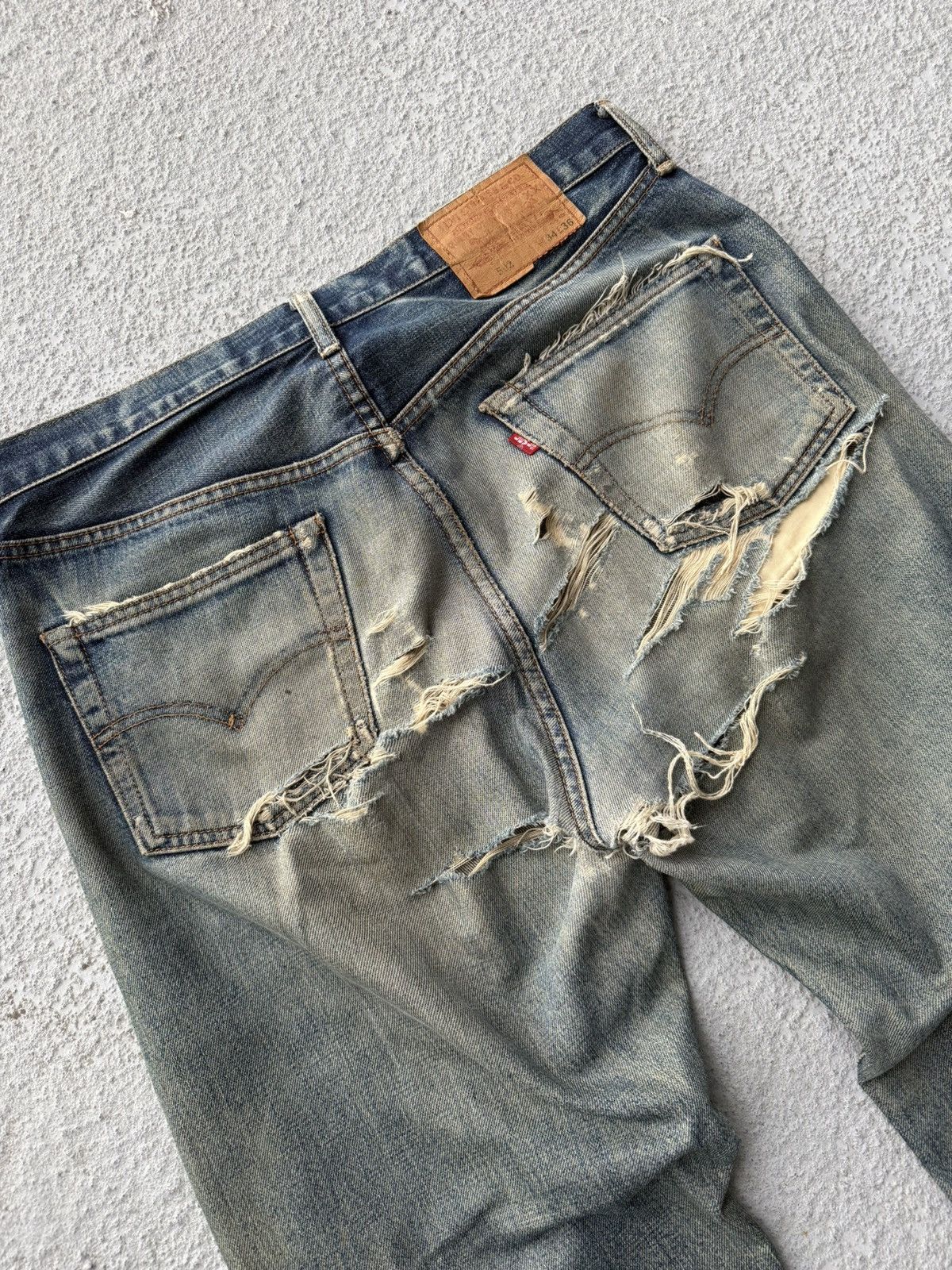 Levi's Vintage Clothing Levi’s 502 Selvedge Japanese Repro Jeans Size US 34 / EU 50 - 6 Thumbnail