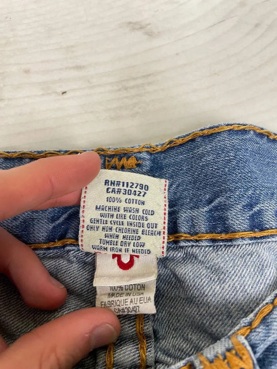 True Religion Vintage True Religion Denim Jeans Y2K Japan Size US 30 / EU 46 - 12 Thumbnail
