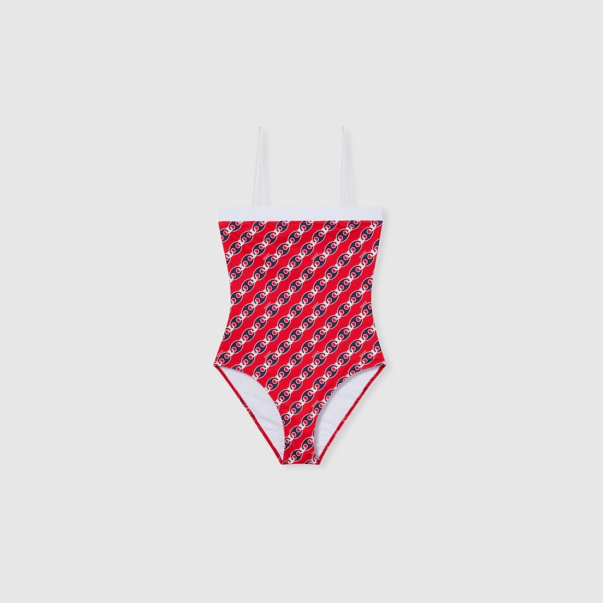 Gucci o1B3y1r0426 Printed Stretch Jersey Swimsuits in Multicolor Size XXL / US 16-18 / IT 52-54 - 1 Thumbnail