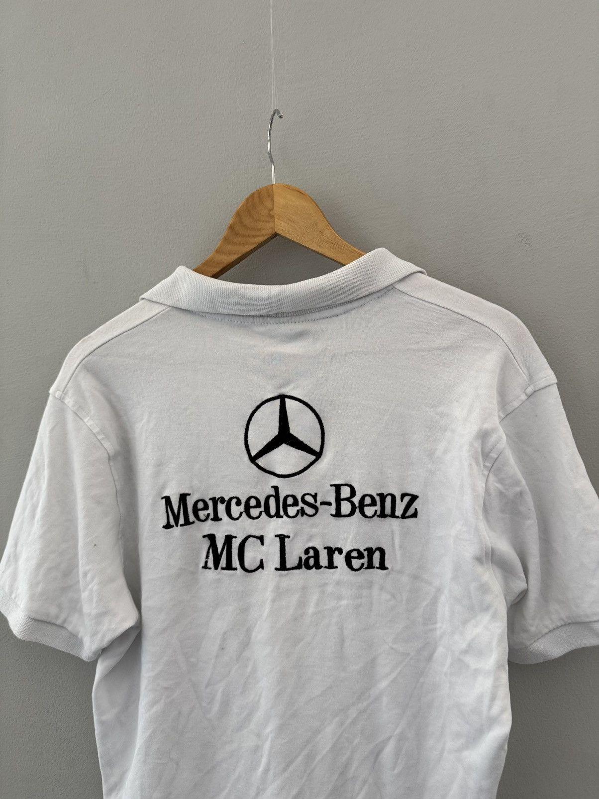 Mercedes-Benz Vintage T-shirts Mercedes- Benz Mc Laren AMG D2 Polo Y2K Size US XL / EU 56 / 4 - 9 Thumbnail