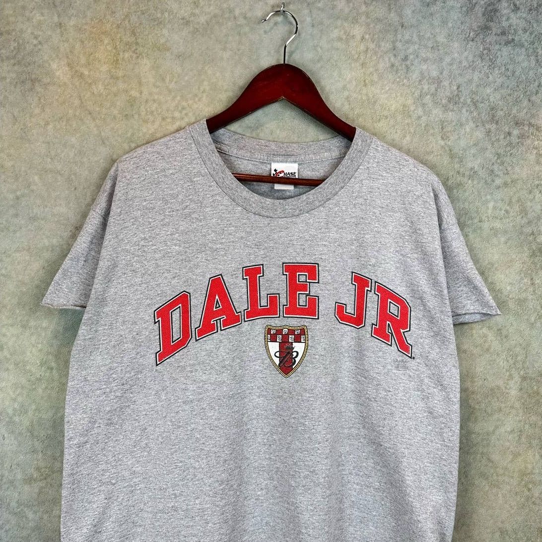 NASCAR × Vintage Vintage Y2K Nascar Dale Earnhardt Jr Cropped T Shirt Sz L Size L / US 10 / IT 46 - 2 Thumbnail