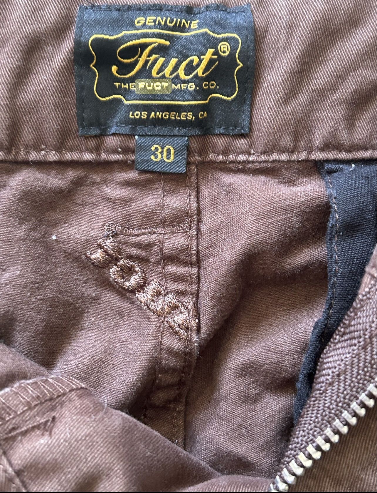 FUCT FUCT All_Over embroidered Chino Size US 32 / EU 48 - 3 Thumbnail