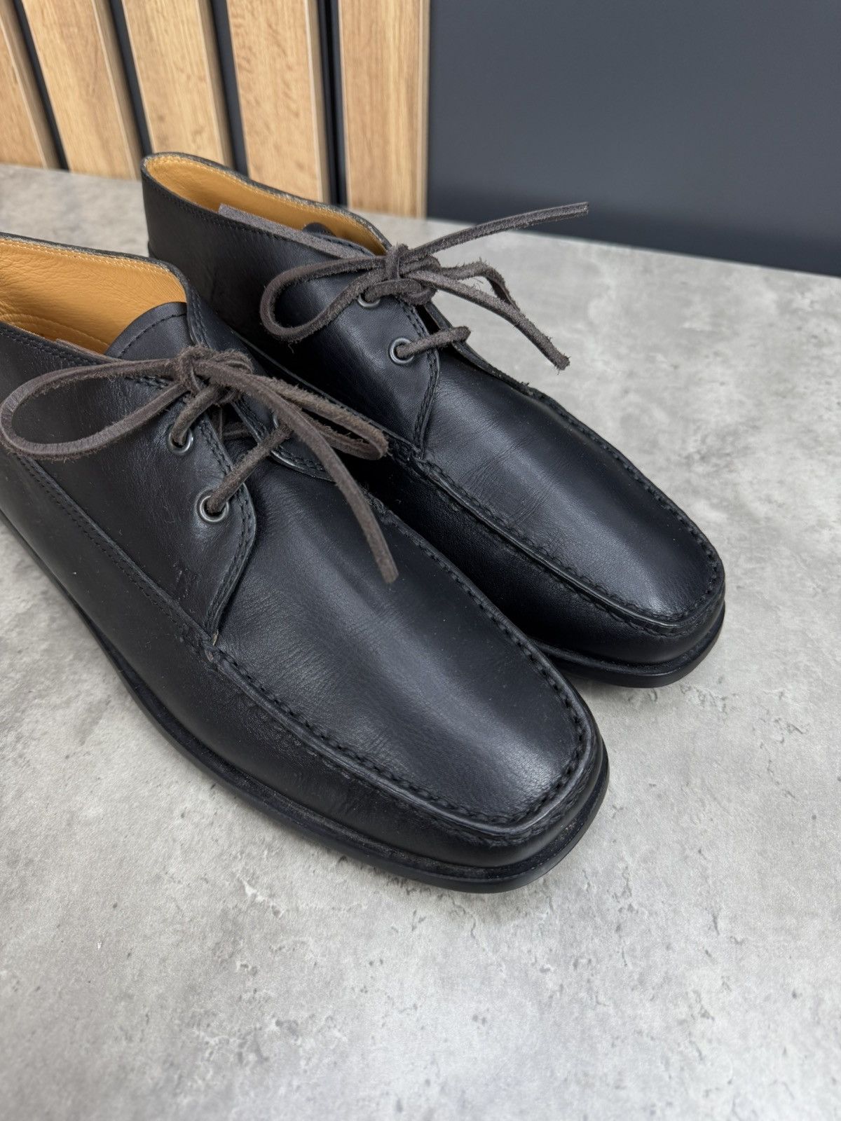 Tod's Tod’s Leather Driving Shoes Black Moccasins Size Uk 8 1/2 Size US 9.5 / EU 42-43 - 5 Thumbnail