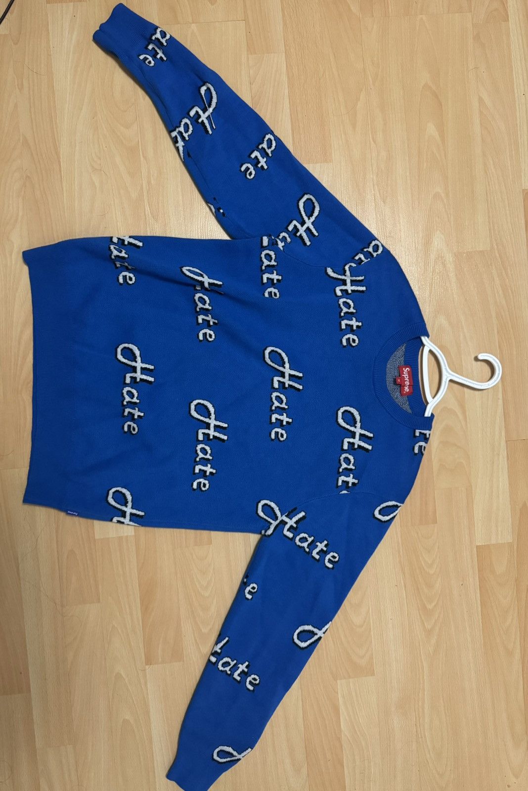 Supreme Supreme Hate Sweater Size US M / EU 48-50 / 2 - 2 Thumbnail