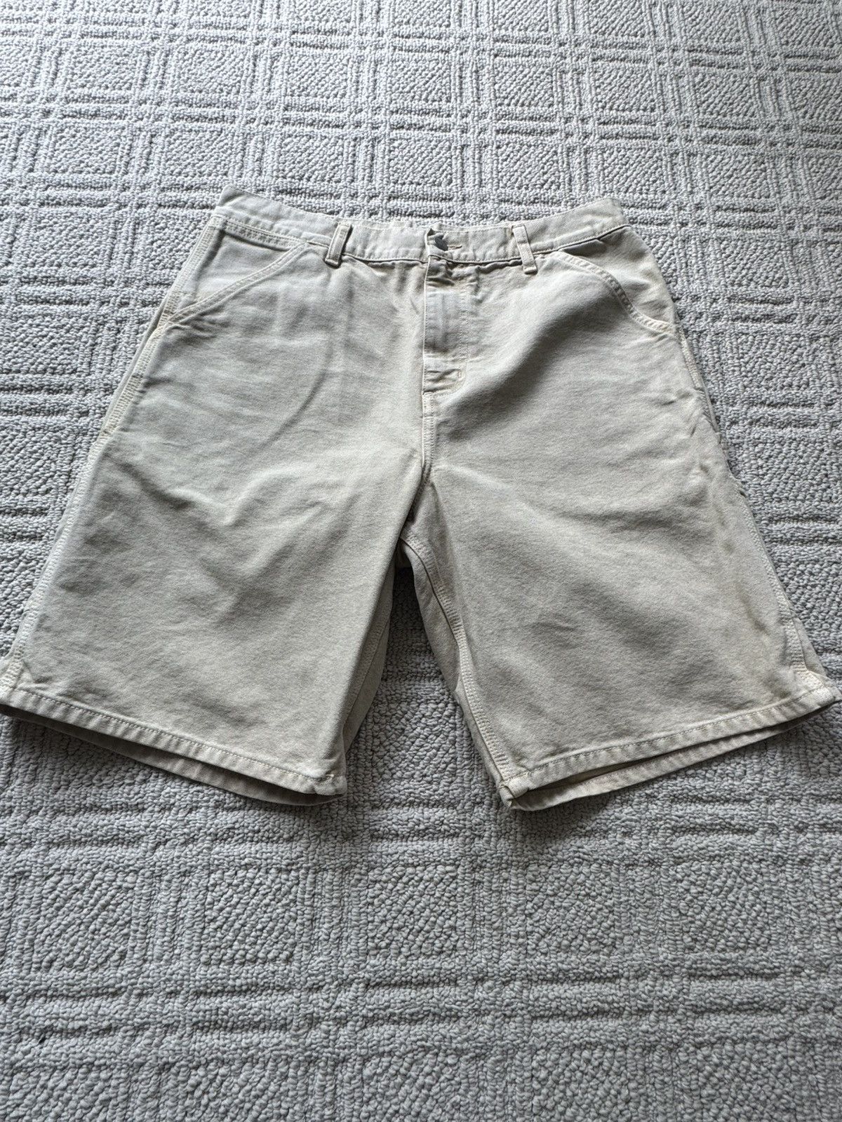 Carhartt Carhartt WIP Carpenter Shorts Size US 33 - 2 Thumbnail