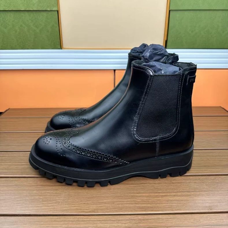 Prada Prada HighTop Boots Size 37 New -2505 Size US 6.5 / IT 36.5 - 9 Thumbnail