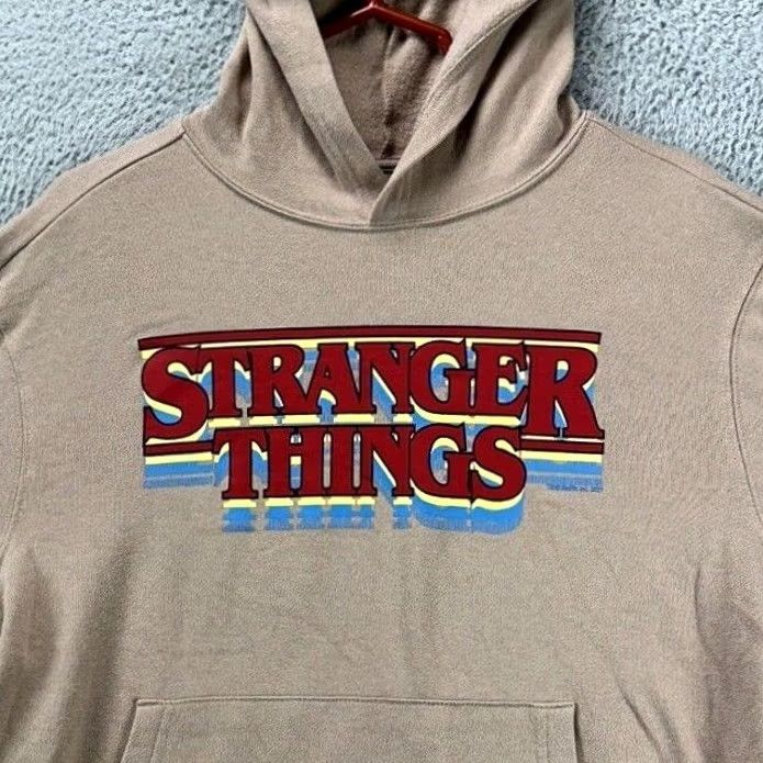 Old Navy Old Navy Hoodie Sweatshirt Mens Small Light Pink Pullover Pocket Long Sleeve Size US S / EU 44-46 / 1 - 2 Thumbnail