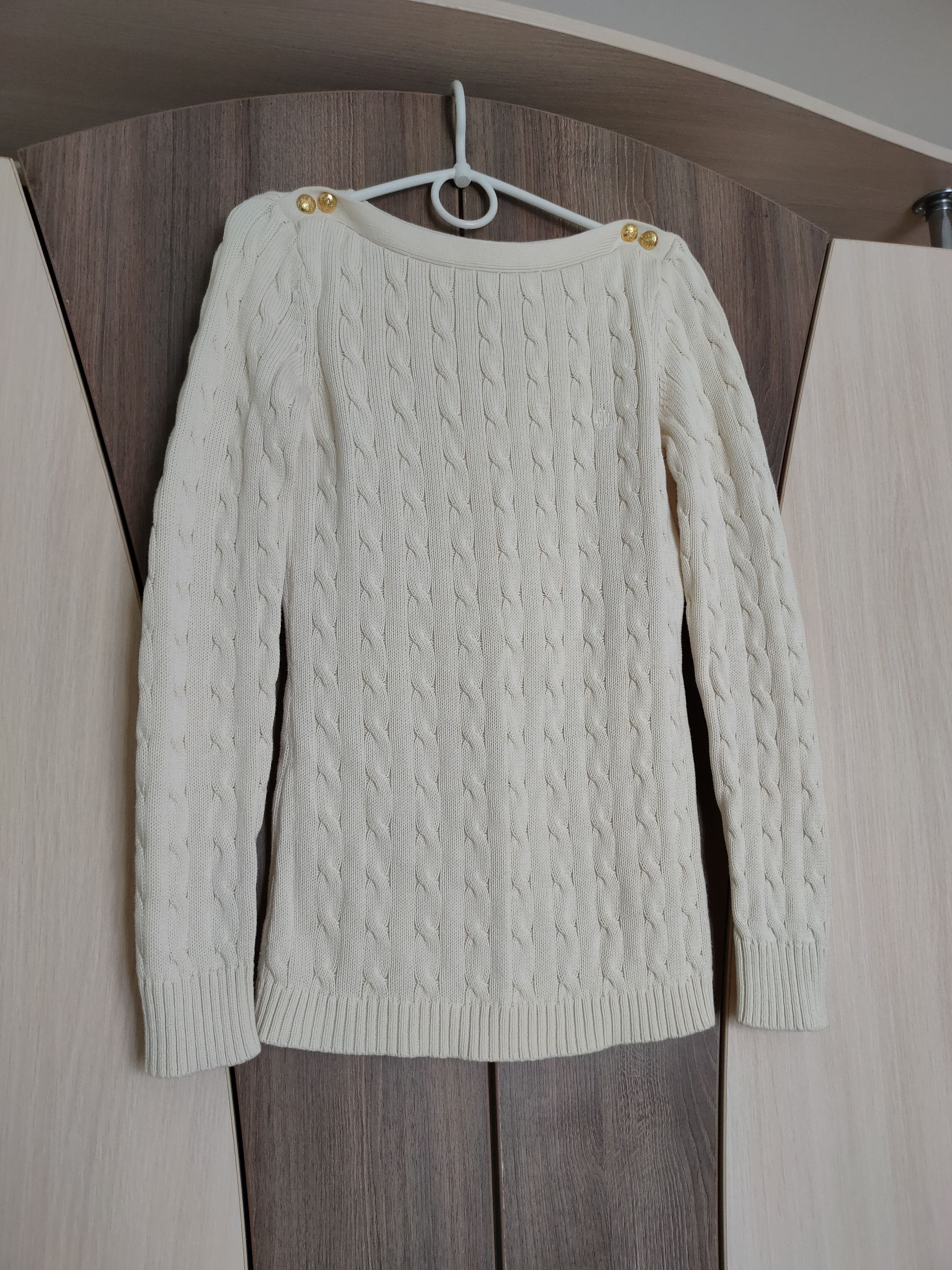 Lauren Ralph Lauren Lauren Ralph Lauren S Women's Knitted Sweater Polo RL Size S / US 4 / IT 40 - 9 Thumbnail