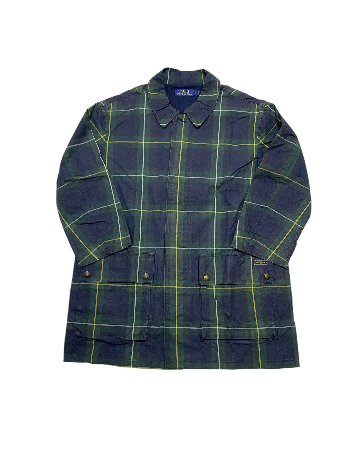 Polo Ralph Lauren Polo ralplauren vintage hunting jacket tartan Size US XL / EU 56 / 4 - 4 Thumbnail