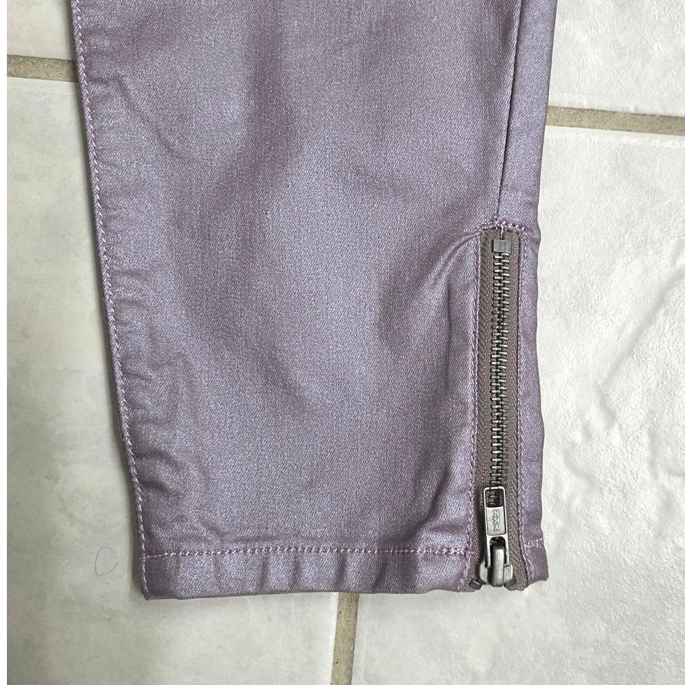 Other i Jeans by Buffalo Orchid Shiny Faux Leather Pants - 30/10 Size 32" / US 10 / IT 46 - 6 Thumbnail
