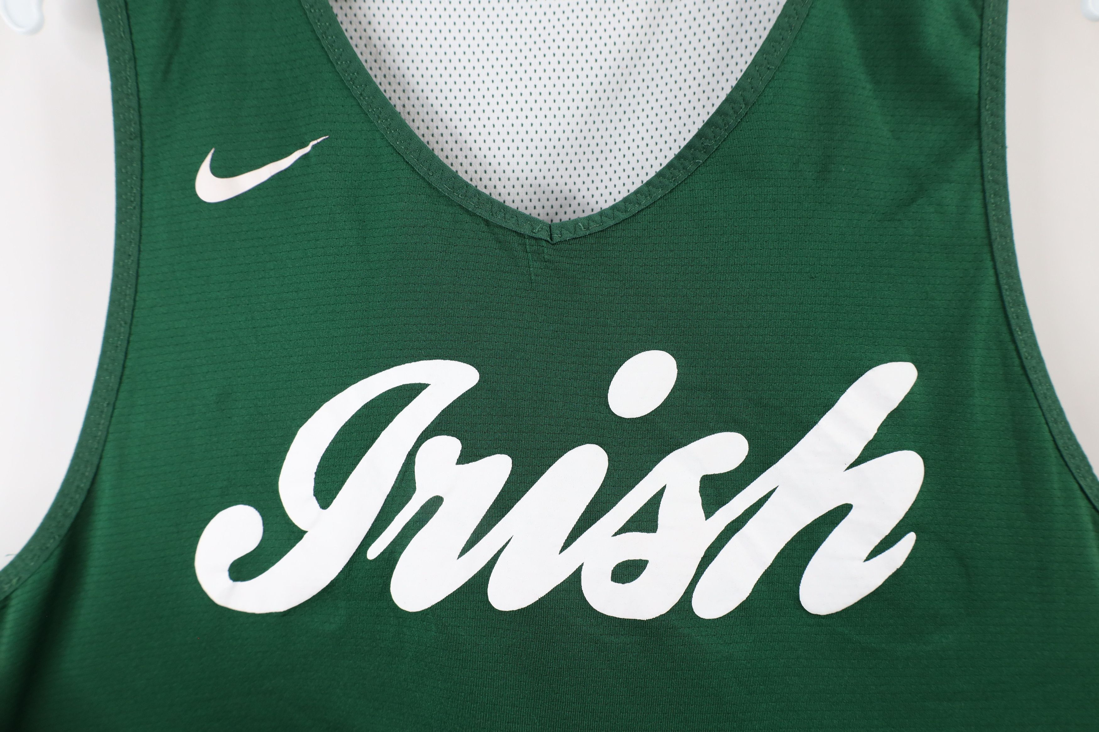 Nike × Vintage Nike Distressed Spell Out Irish Reversible Basketball Jersey Size US M / EU 48-50 / 2 - 4 Thumbnail