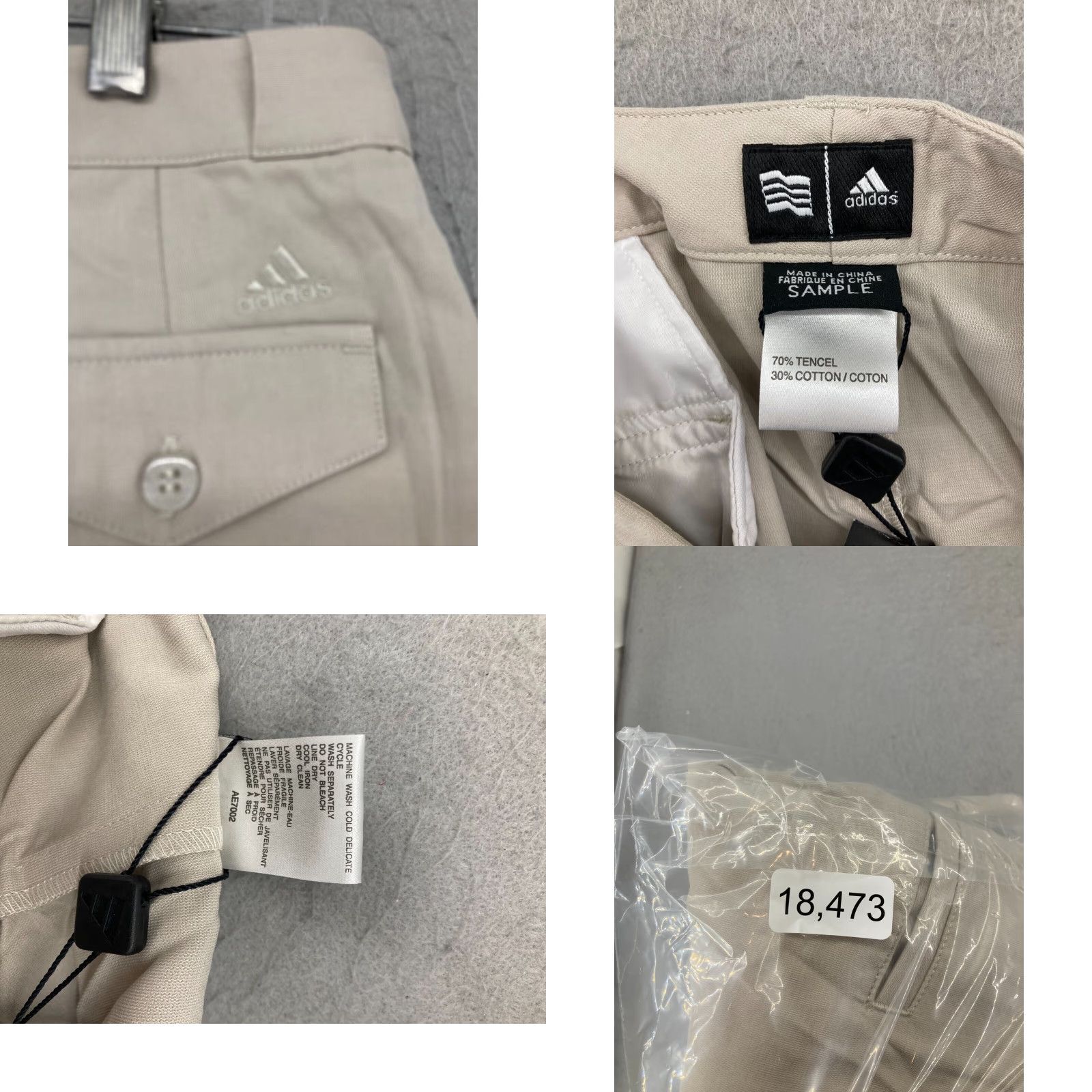 Adidas Adidas Golf Skirt Womens L Midi Khaki Tencel NWT Size 36" / US 14 / IT 50 - 8 Thumbnail