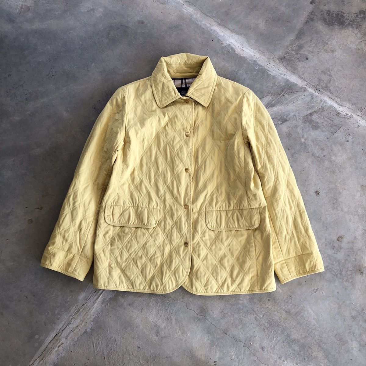 Burberry BURBERRY Diamond Quilted Jacket Size ONE SIZE - 1 Thumbnail