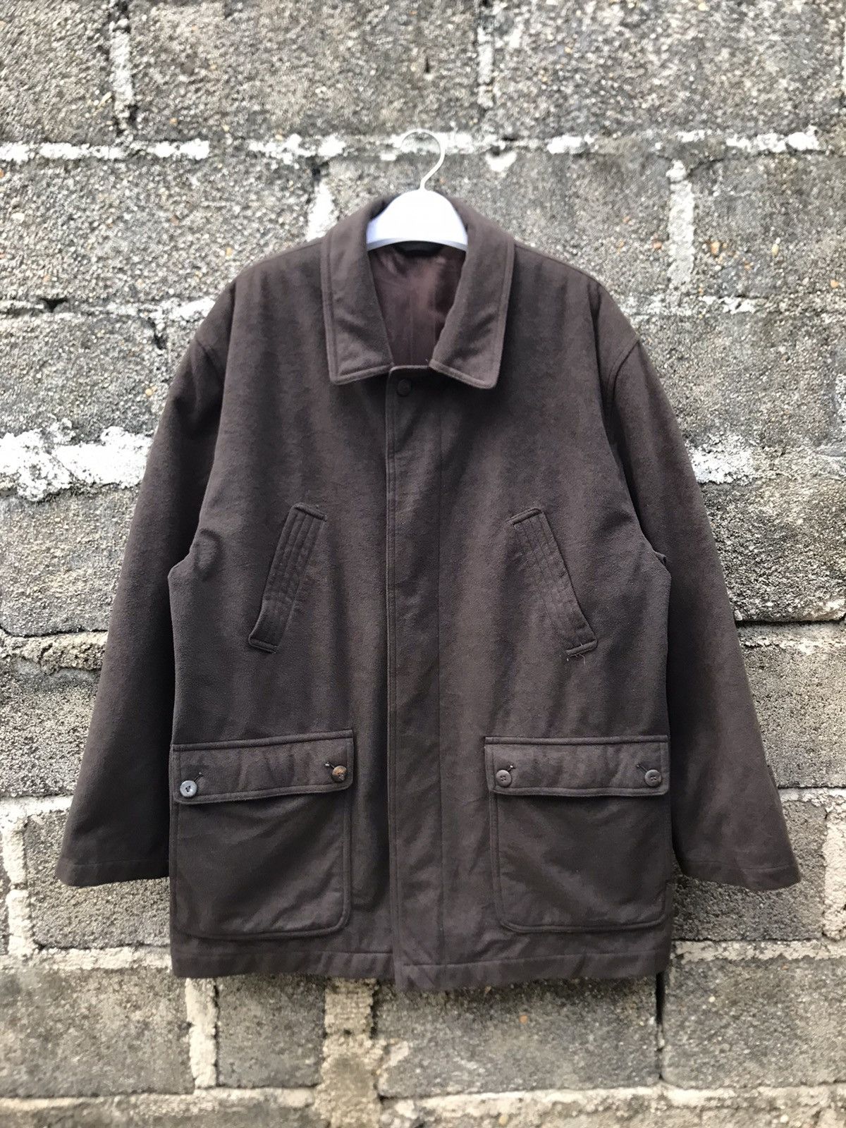 BARNS OUTFITTERS × Japanese Brand × Vintage ⚡️Vintage Livbary Velvet Barn Coat Jacket Size US L / EU 52-54 / 3 - 1 Thumbnail