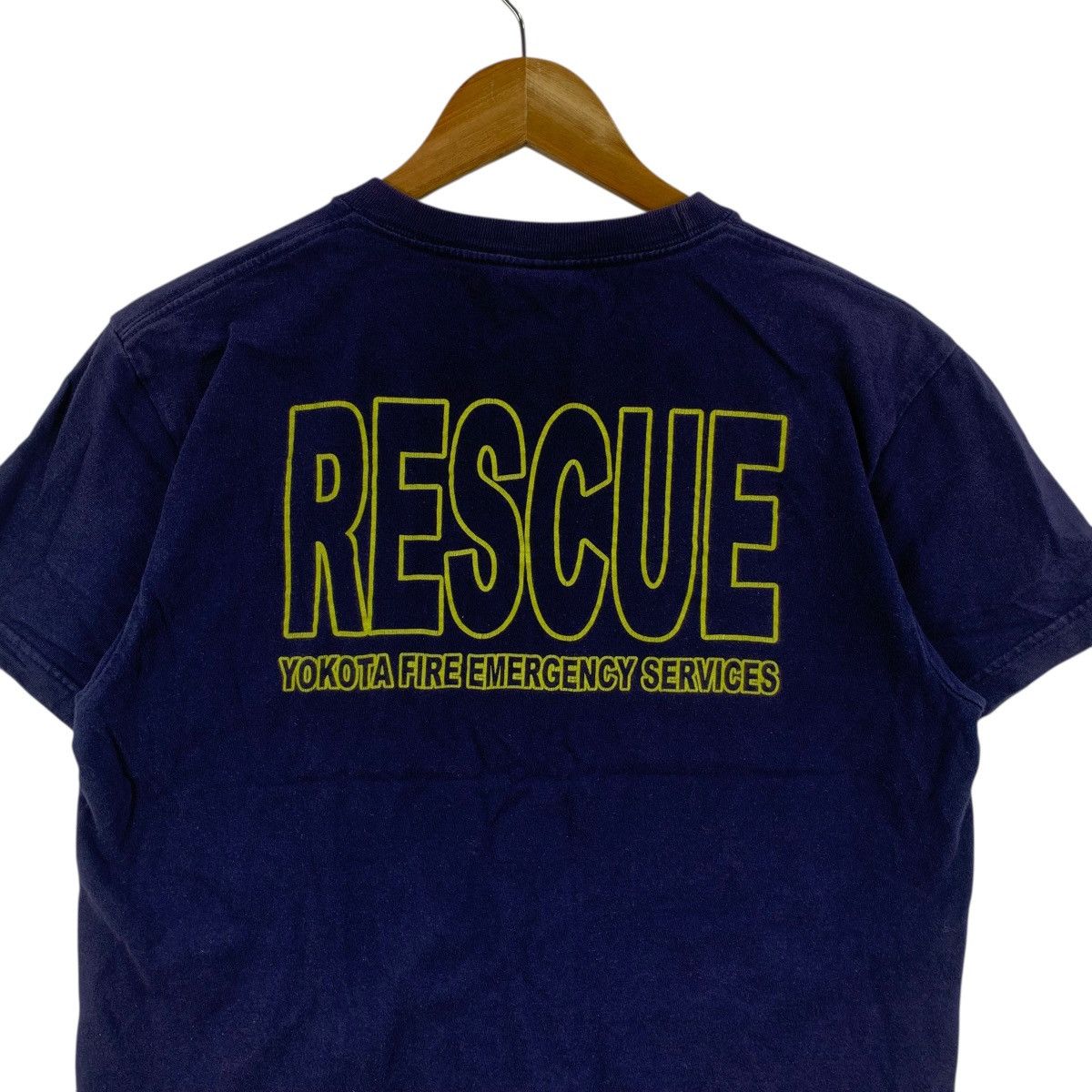 Other RESCUE SQUAD YOKOTA Fire Emergency Services Tee Shirt Top Size US M / EU 48-50 / 2 - 7 Thumbnail
