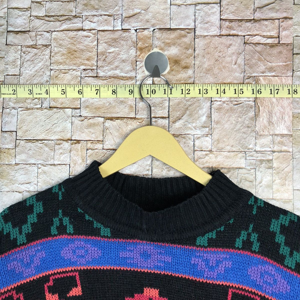 Vintage D Stefano Internasional Purple Knitwear sweatshirt vtg #A488 Size US XL / EU 56 / 4 - 4 Thumbnail