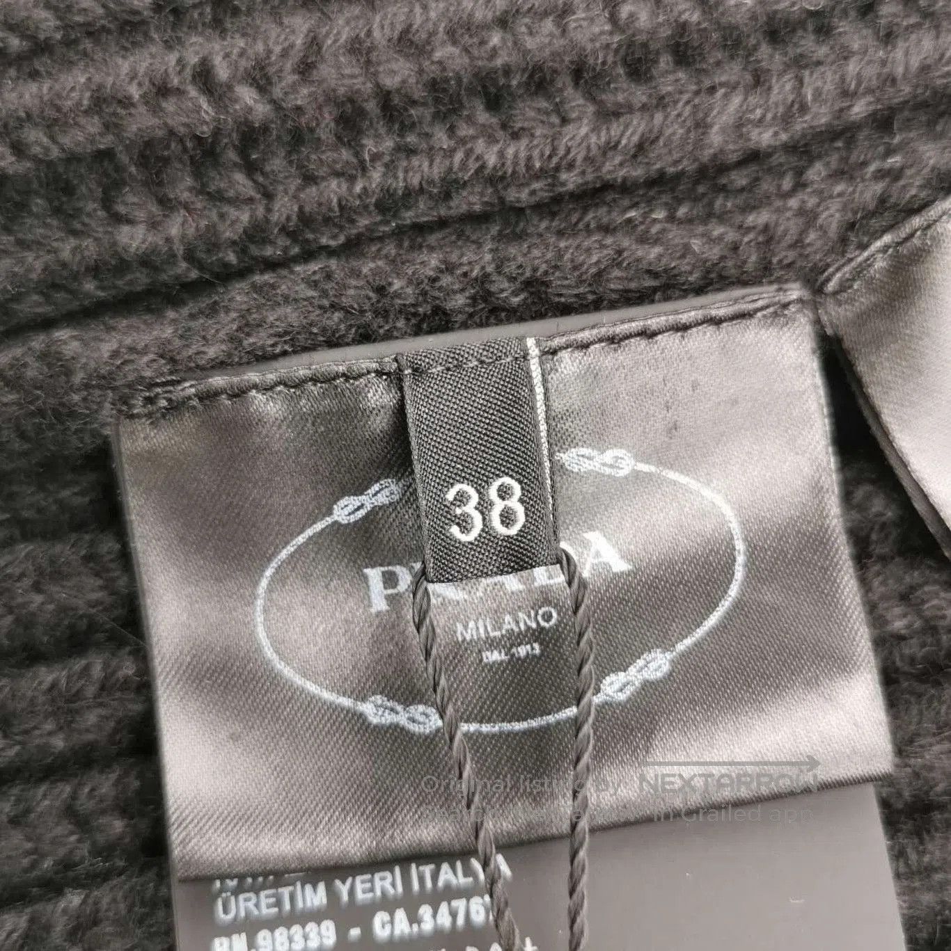Prada Prada Color Block Logo Zip-Up Sweater . Size US S / EU 44-46 / 1 - 6 Thumbnail
