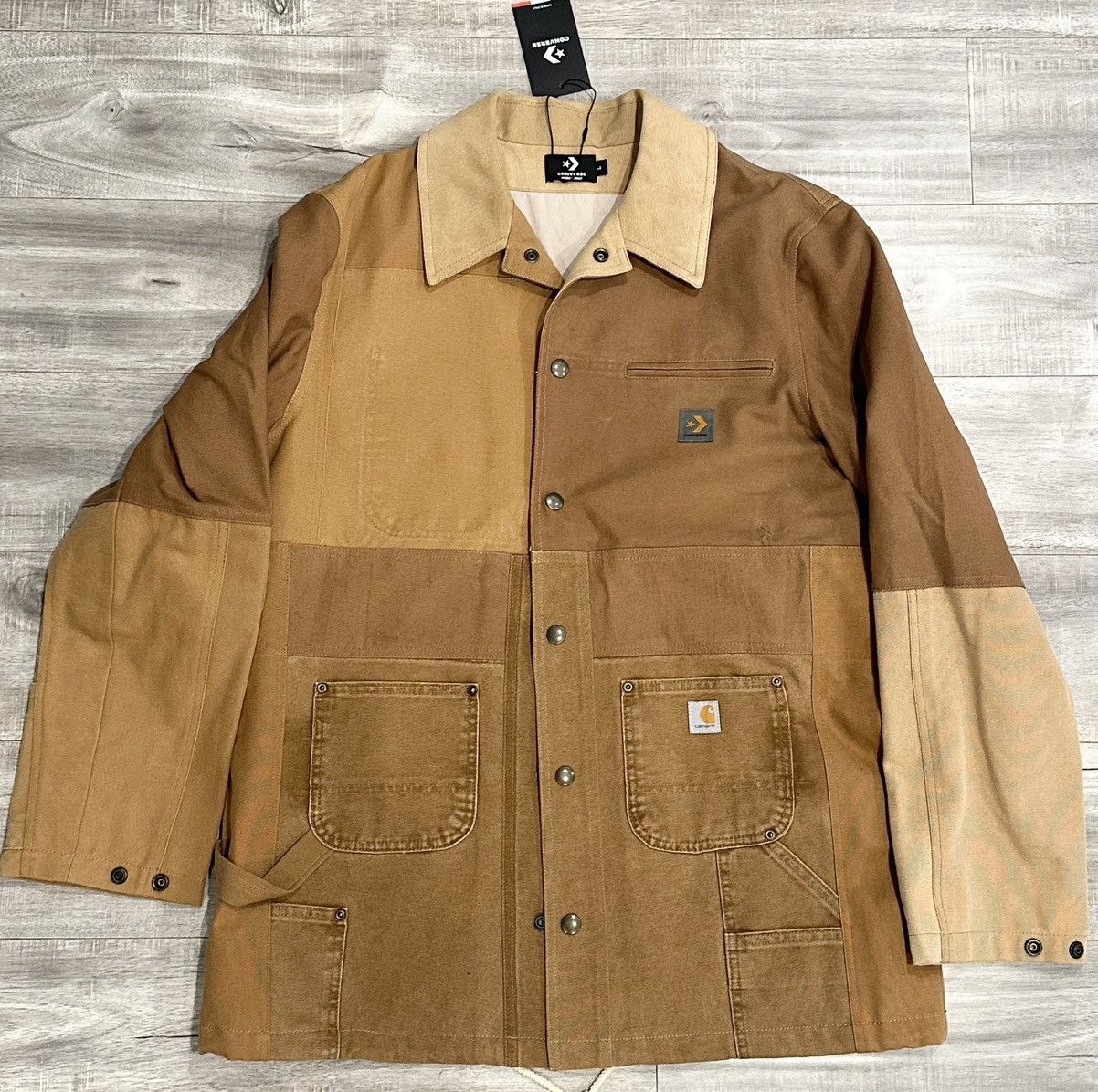 Carhartt Wip × Converse Carhartt WIP x Converse Upcycled Coaches Jacket 1 of 50 Size US XL / EU 56 / 4 - 1 Thumbnail