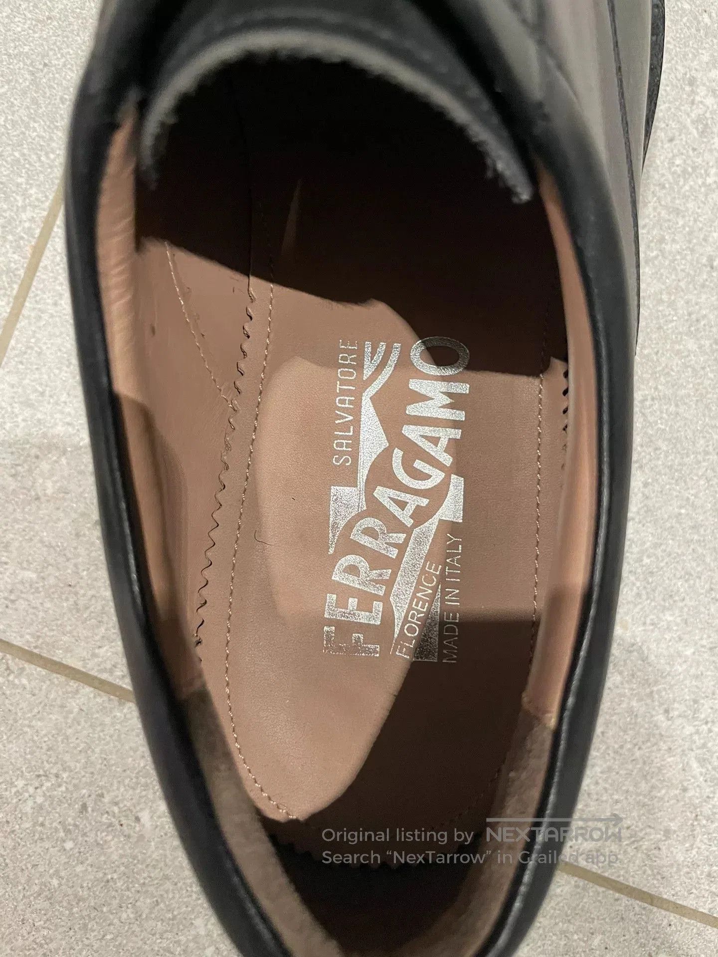 Vintage Ferragamo Men's Casual Business Shoes. Size US 10 / EU 43 - 5 Thumbnail