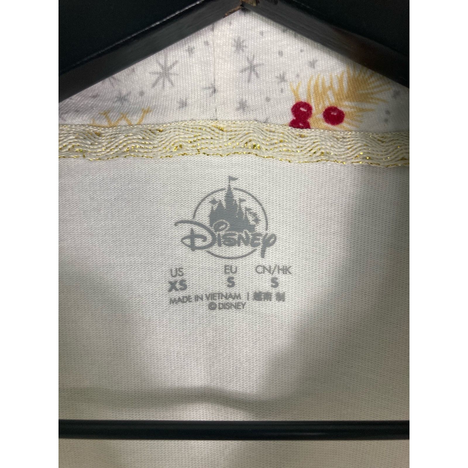 Disney Disney Parks Christmas Kids XS Zip Hoodie White Mickey Size XS / US 0-2 / IT 36-38 - 2 Thumbnail