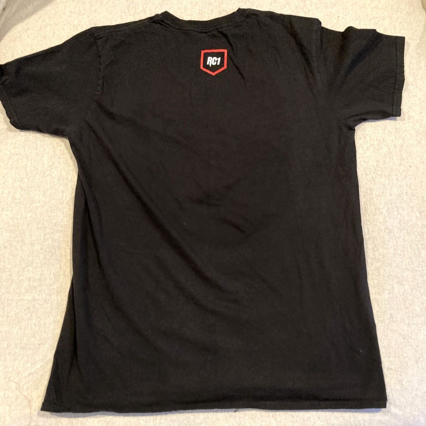 Logo 7 Redcon 1 - Black & Red Logo - DUAL SIDED PROMO T-Shirt - Men’s Size Large - COOL Size US L / EU 52-54 / 3 - 4 Thumbnail
