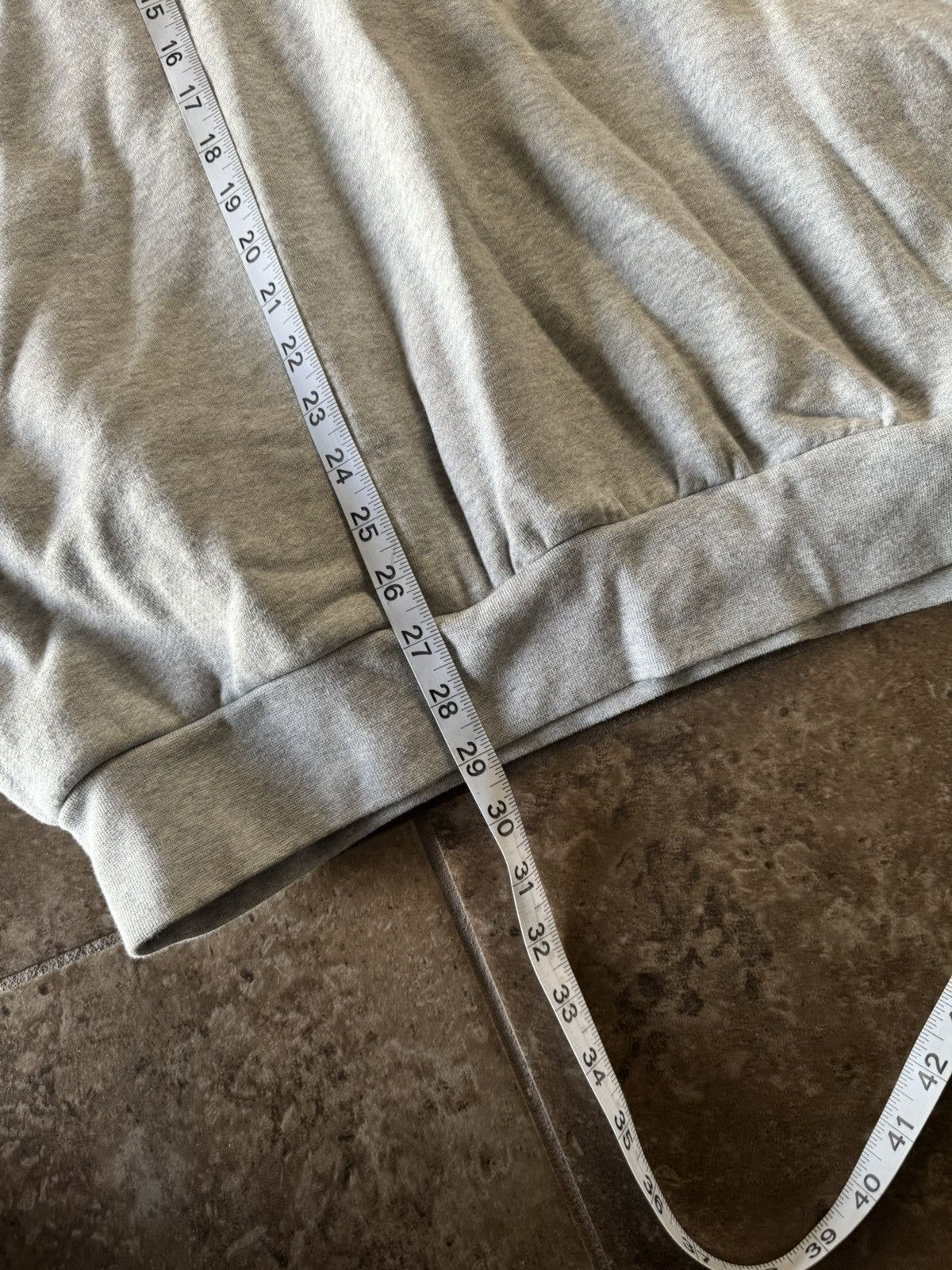 Essentials Fear Of God Essentials Light Heather Grey/ Yellow Hoodie Size US XL / EU 56 / 4 - 8 Thumbnail