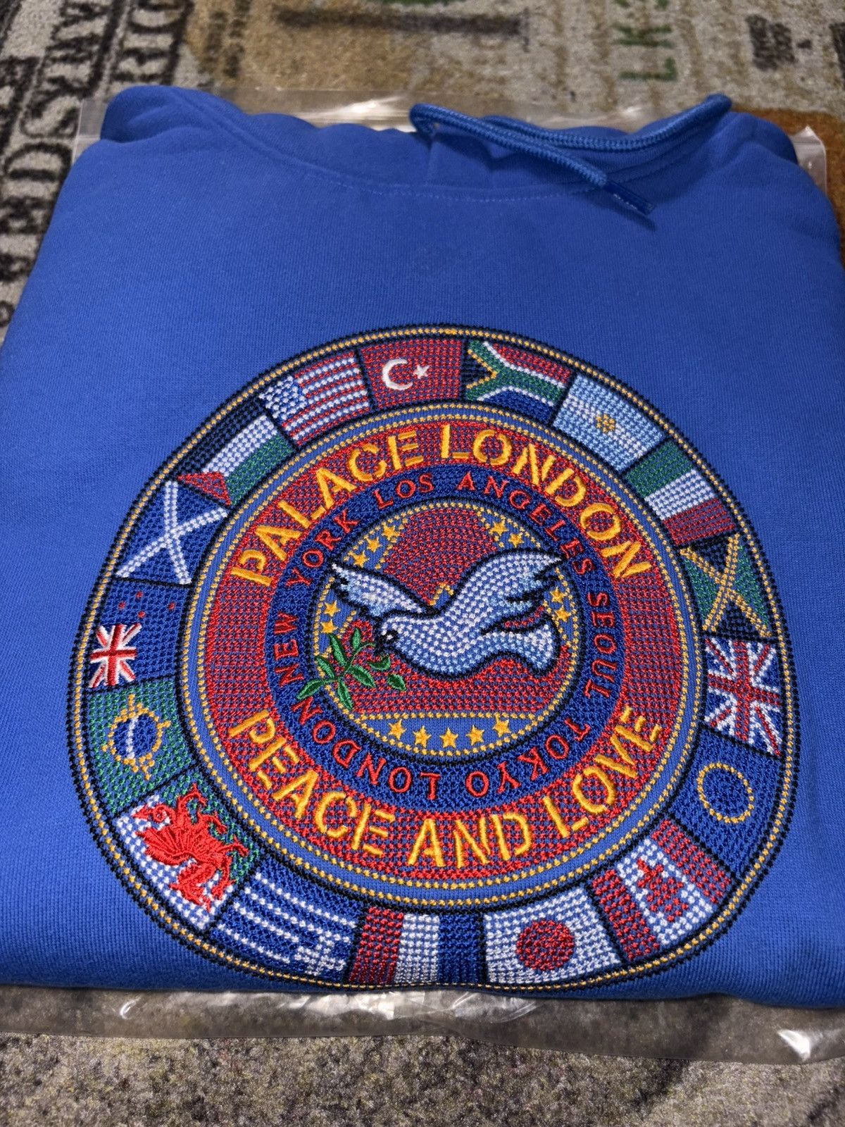 Palace Palace Nations Hood Beaded Hoodie Size US M / EU 48-50 / 2 - 2 Thumbnail