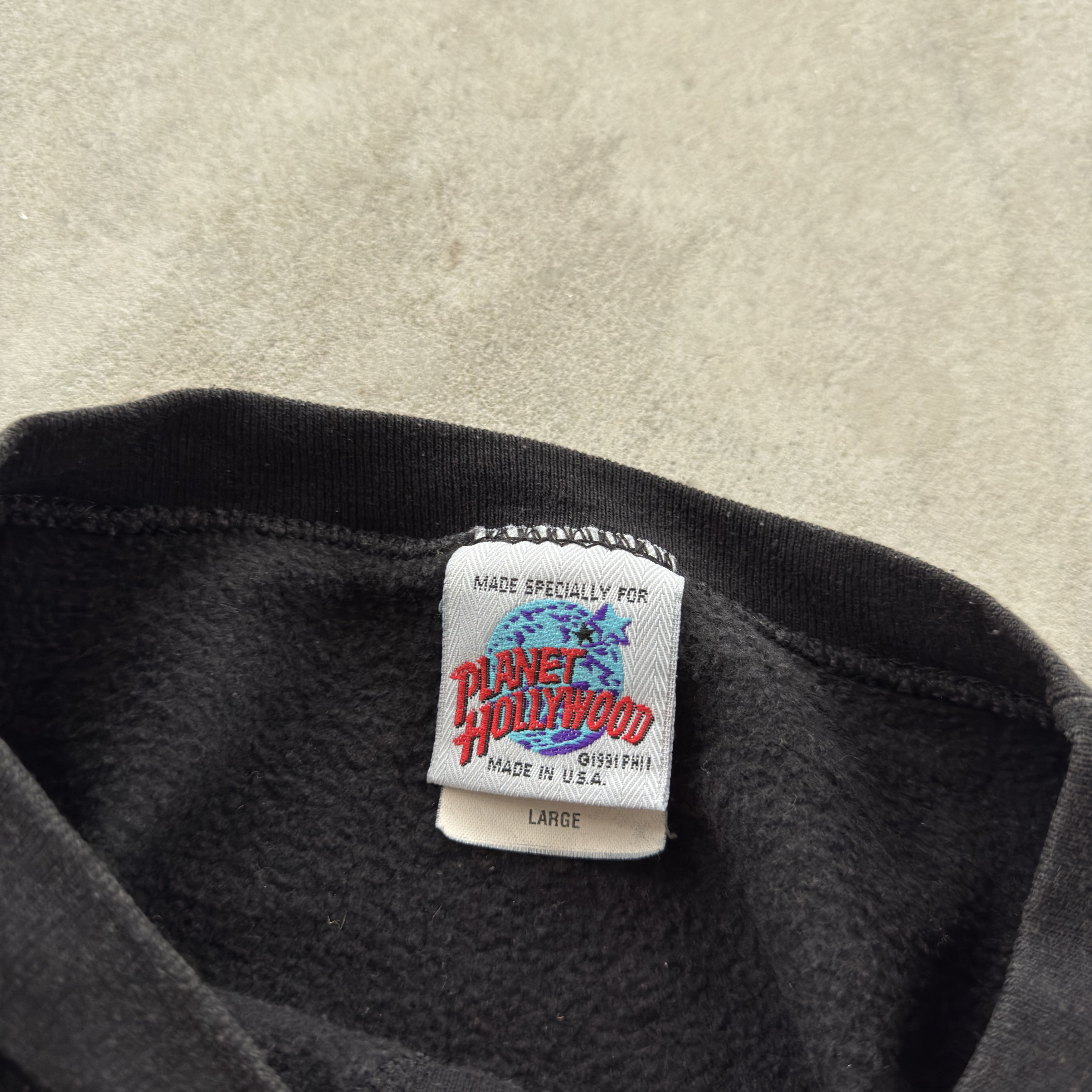 Planet Hollywood Vintage 90s Planet Hollywood Orlando Crewneck Sweatshirt Size US L / EU 52-54 / 3 - 5 Thumbnail