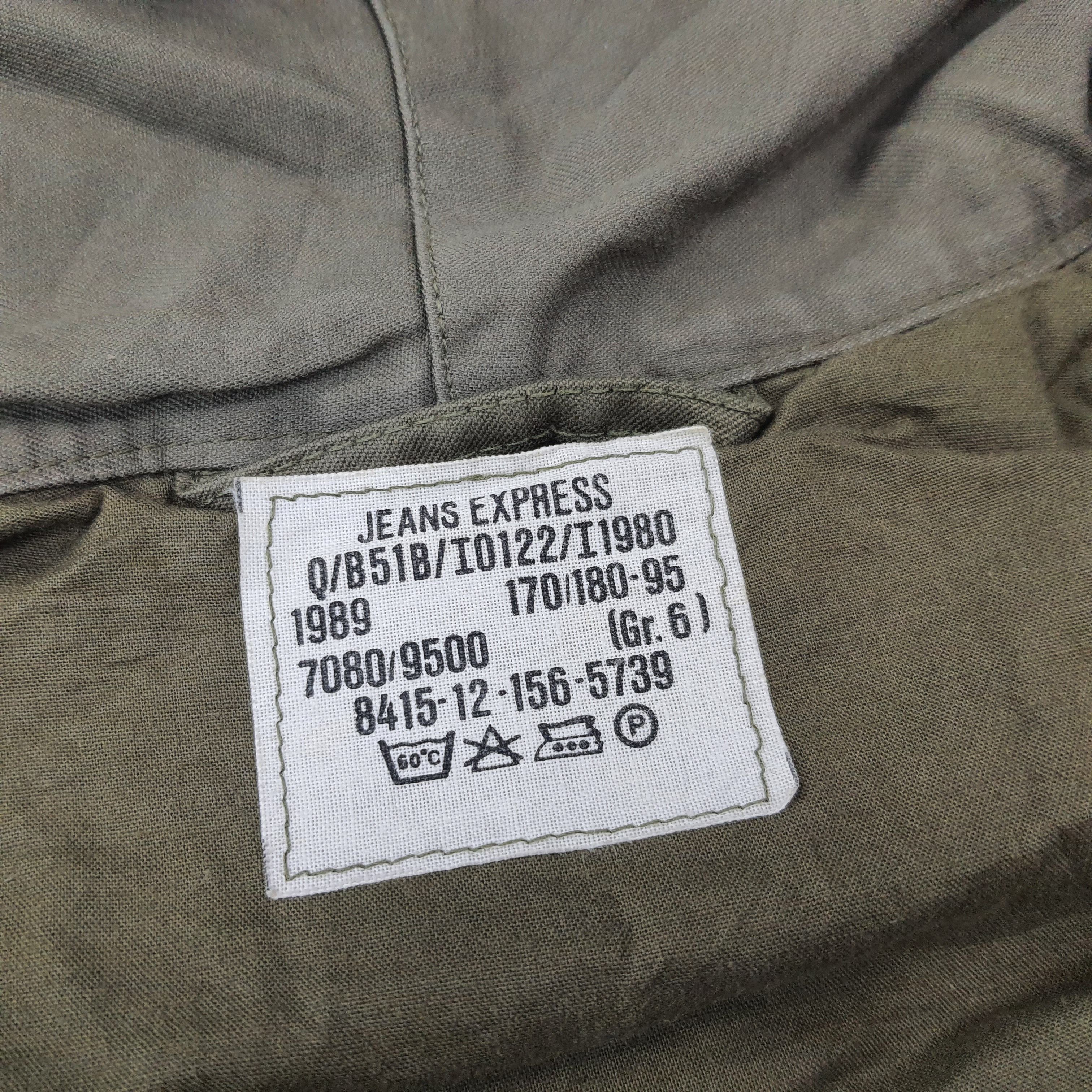 Express Vintage JEAN Express Germany Army Military Jacket C233N5 Size US L / EU 52-54 / 3 - 5 Thumbnail